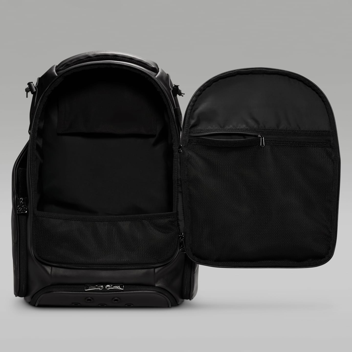 Рюкзак для бейсбольных бит Jordan Fly Elite, 31 л, цвет: Чёрный / Серебряный — фото 4