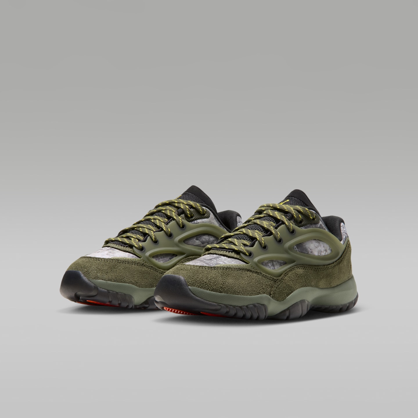 Детские кроссовки Jordan Dmsn 95 Realtree, цвет: Хаки / Средний оливковый — фото 5