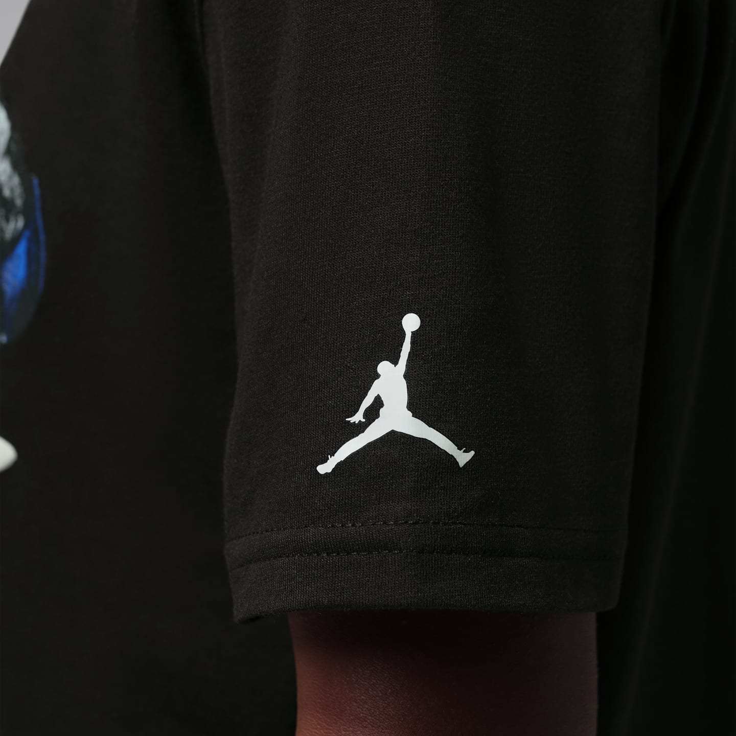 Детская футболка Jordan AJ1, цвет: Чёрный / Красный — фото 5