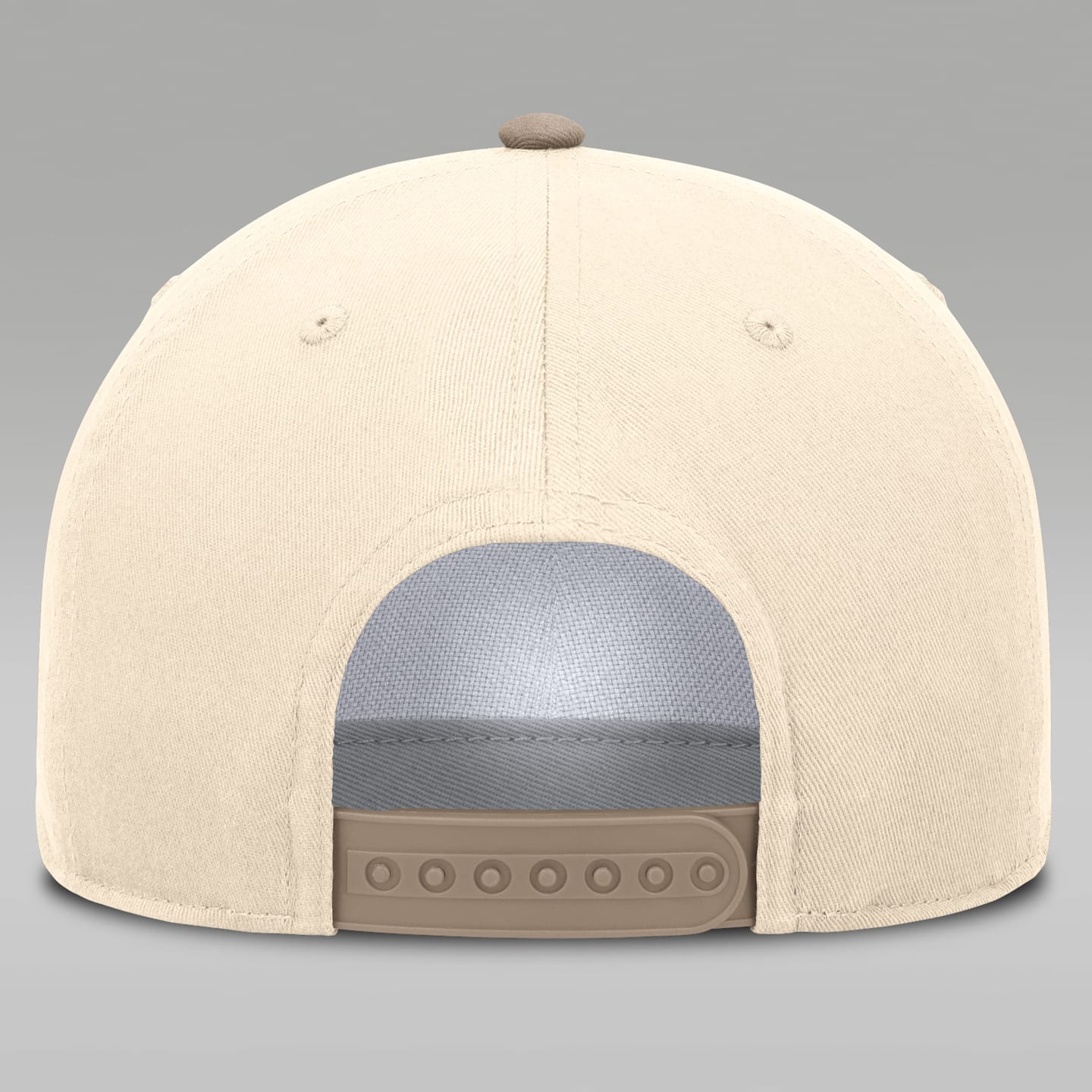 Мужская бейсболка Jordan Brand Oklahoma Natural Rise Dri-FIT регулируемая, цвет: Натуральный / Хаки — фото 2