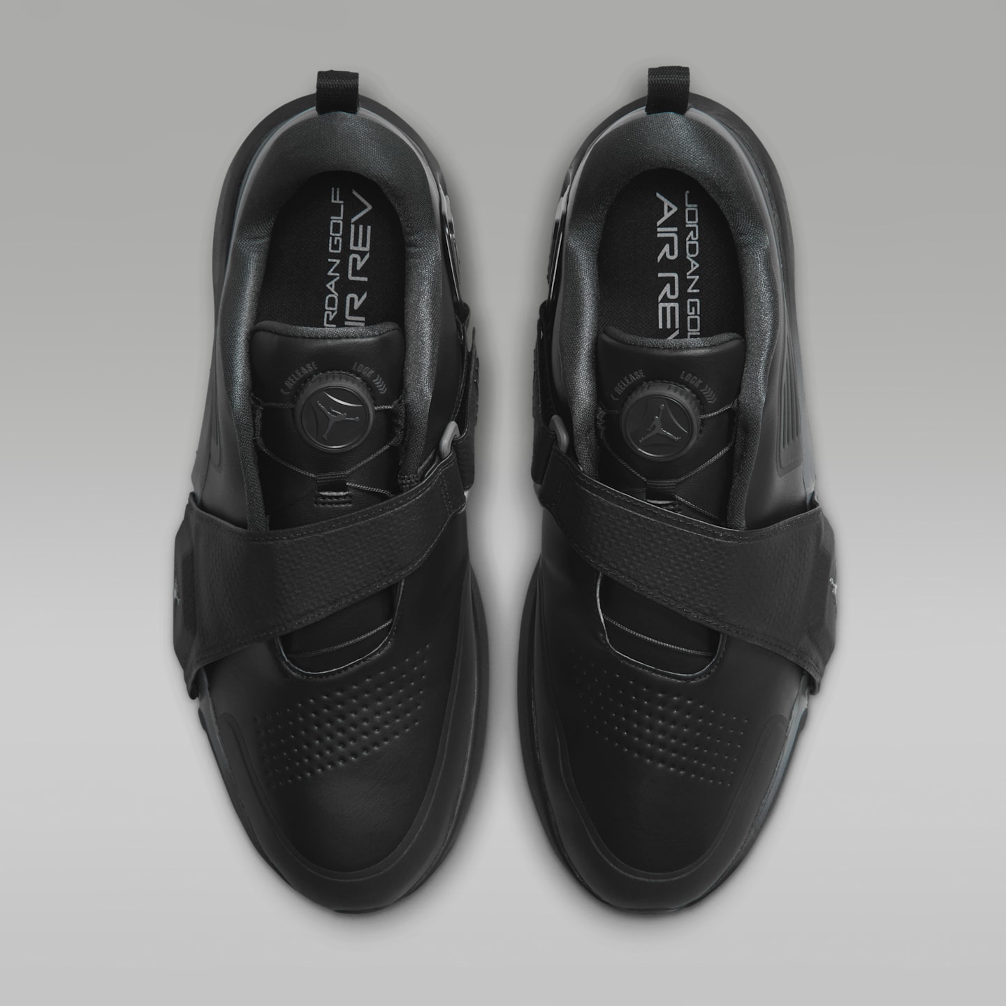 Мужские кроссовки Jordan Air Rev Golf, цвет: Чёрный / Антрацитовый — фото 4