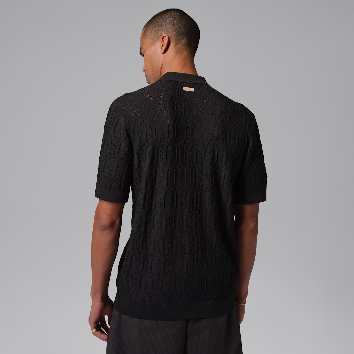 Мужские кроссовки Jordan Sport Golf Button-Down, цвет: Чёрный — фото 2