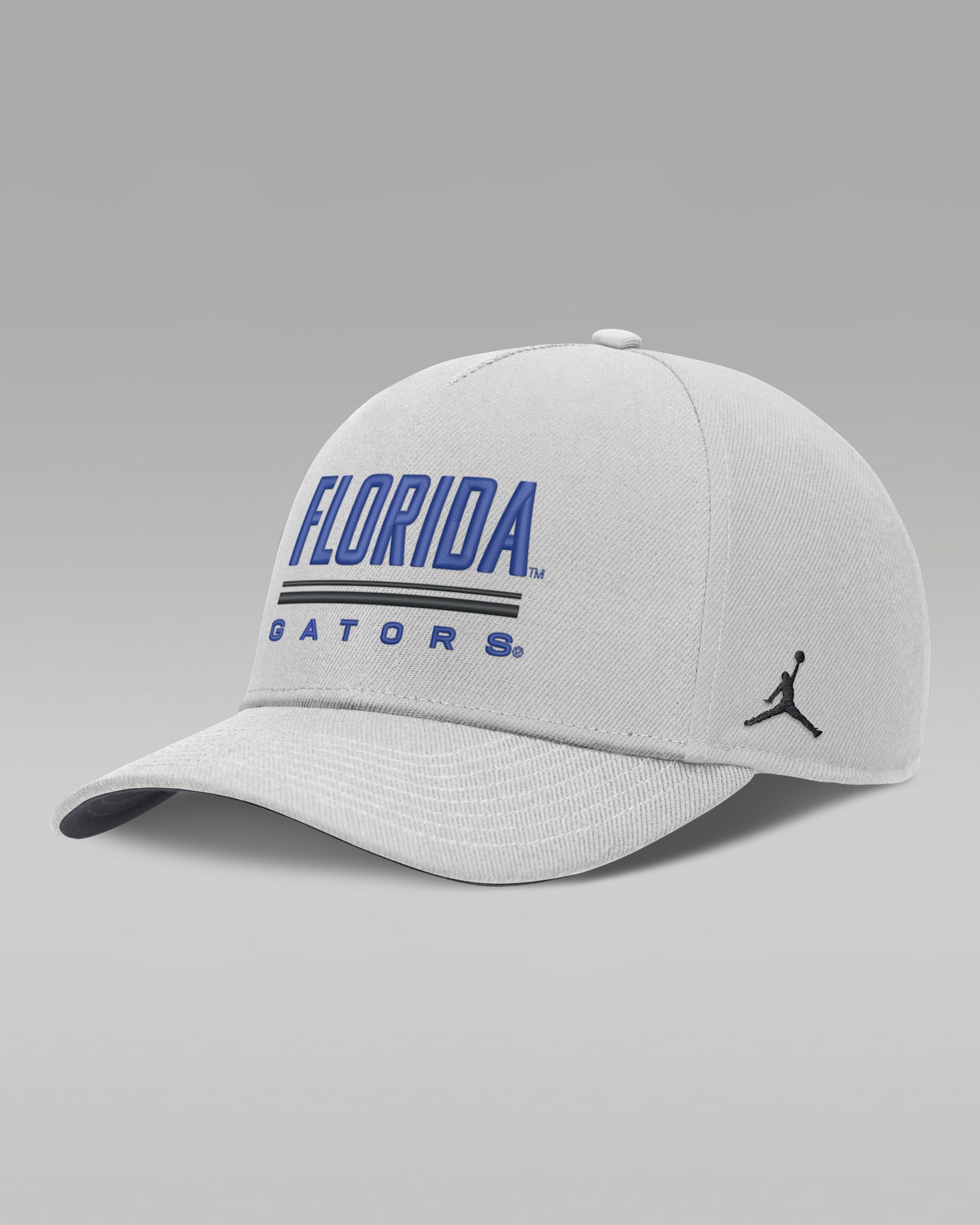 Мужская регулируемая кепка Jordan Brand Florida Sideline Practice Rise Dri-FIT, цвет: Серый — фото 3