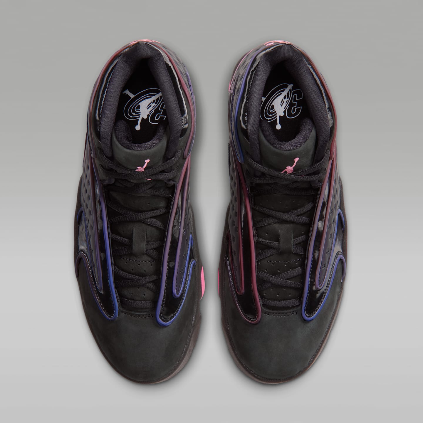 Женские кроссовки Air Jordan OG "Amusement Park", цвет: Чёрный / Малиновый — фото 4