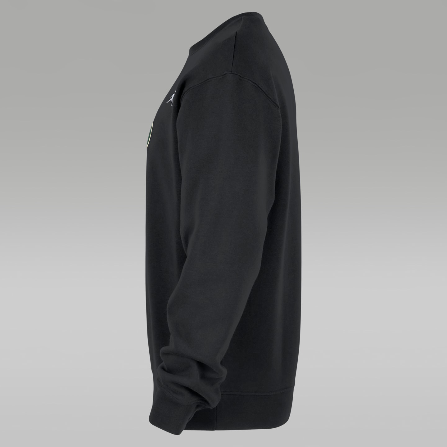 Мужской флисовый свитшот Jordan NBA Milwaukee Bucks Statement Essentials, цвет: Чёрный — фото 3
