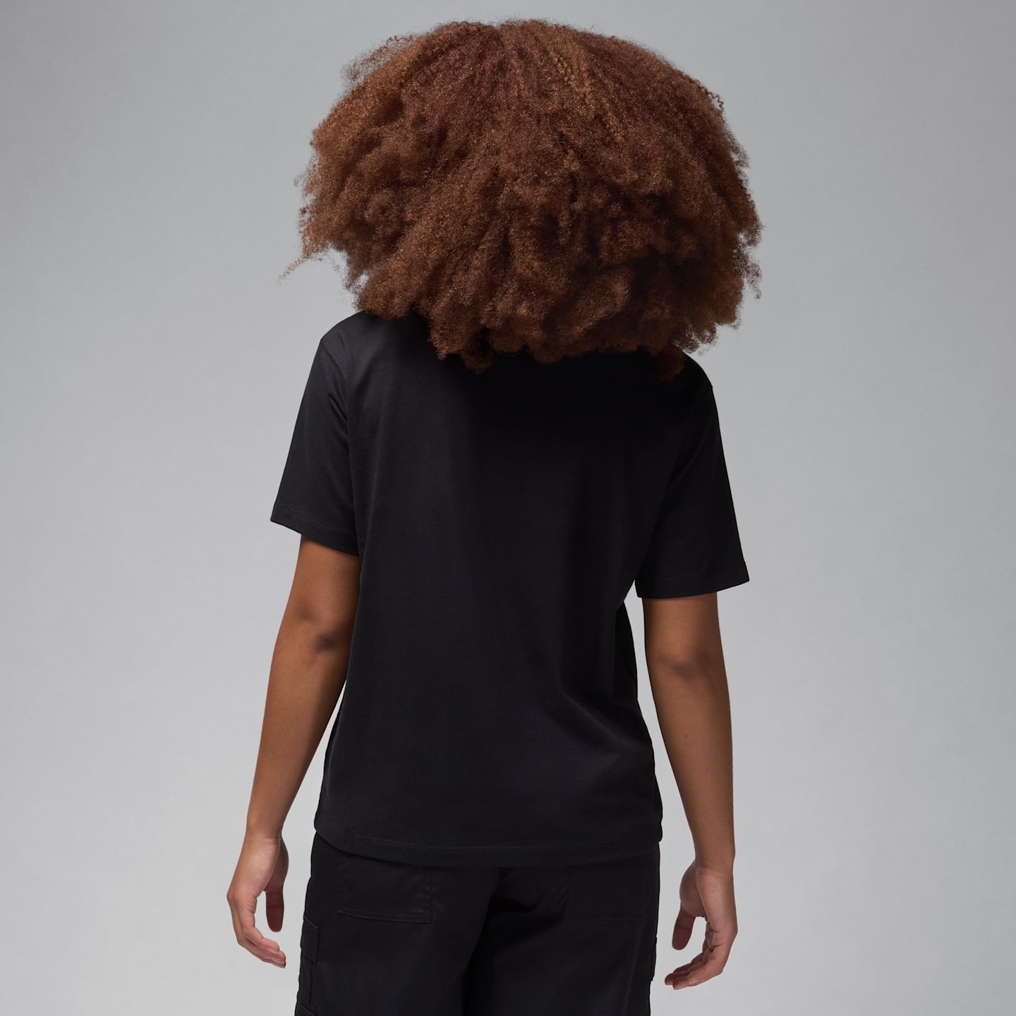 Женский топ Jordan Essentials Top, цвет: Чёрный / Белый — фото 2