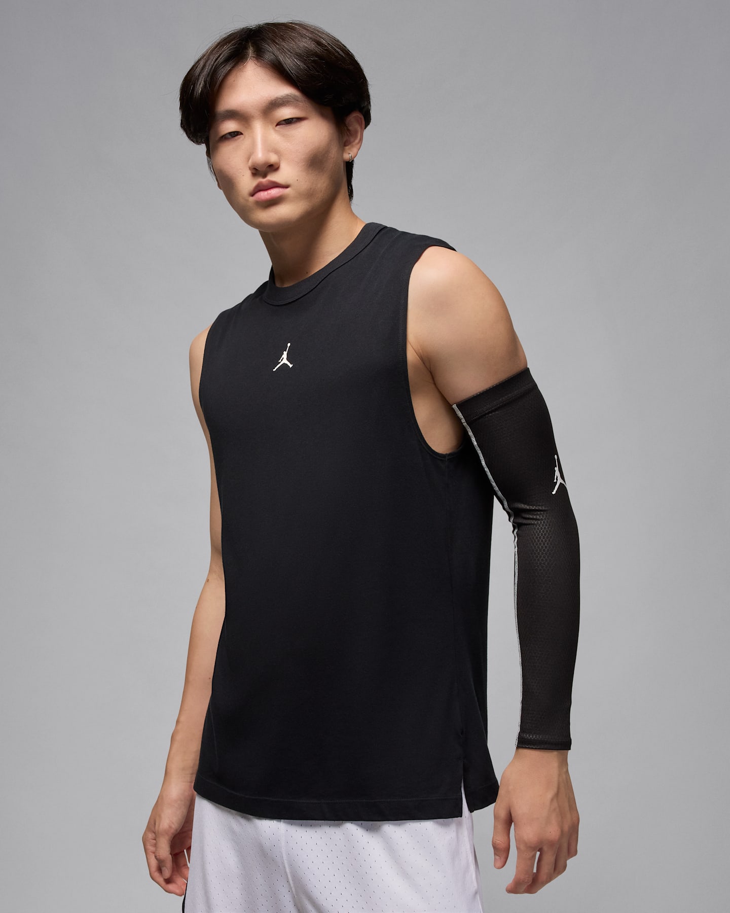 Футбольный рукав Jordan Fly Grip Dri-FIT, цвет: Чёрный — фото 6