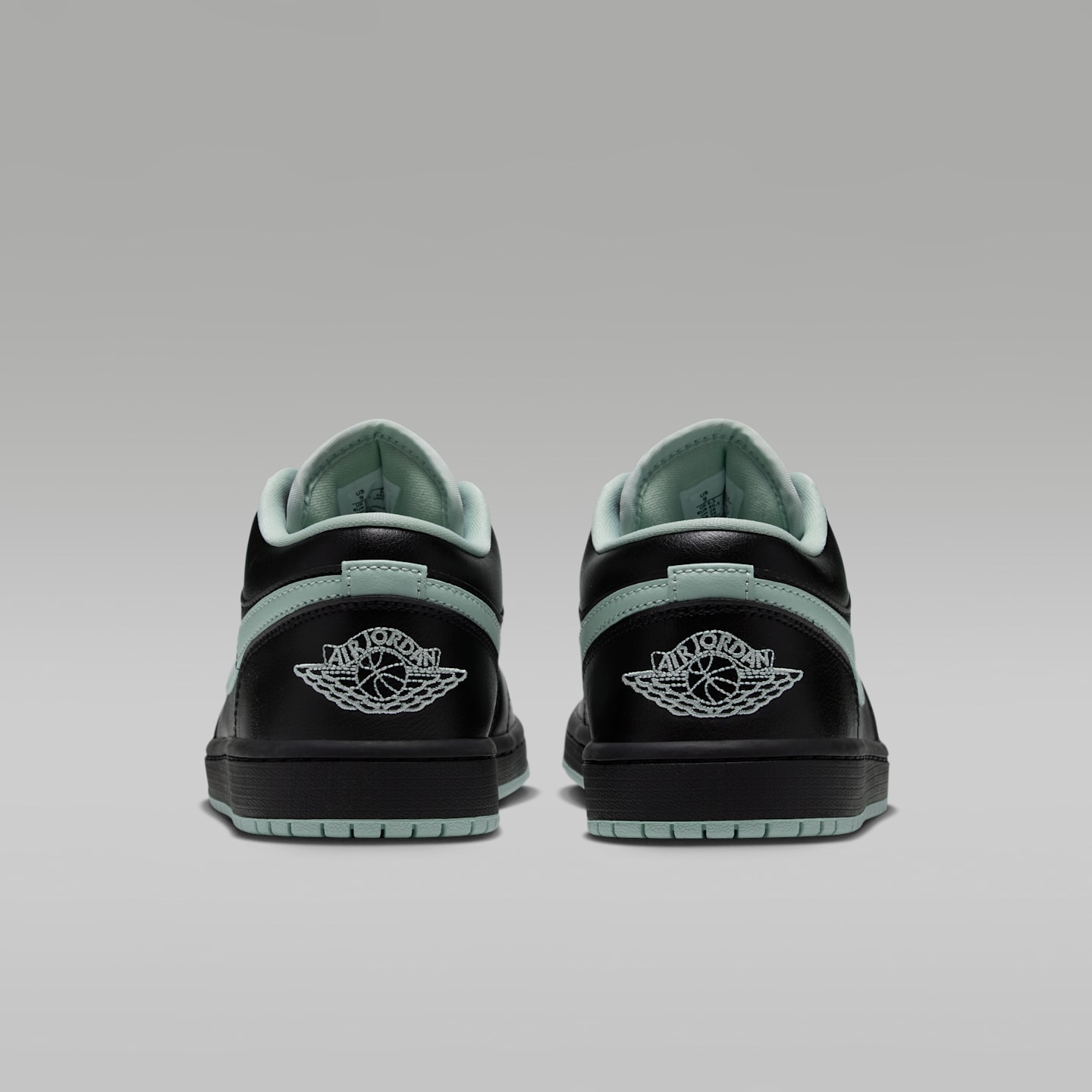 Женские кроссовки Air Jordan 1 Low, цвет: Чёрный / Фисташковый — фото 6