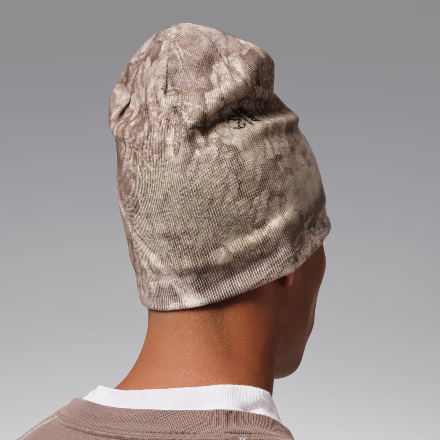 Мужская шапка Jordan Peak Realtree Beanie, цвет: Белый — фото 2