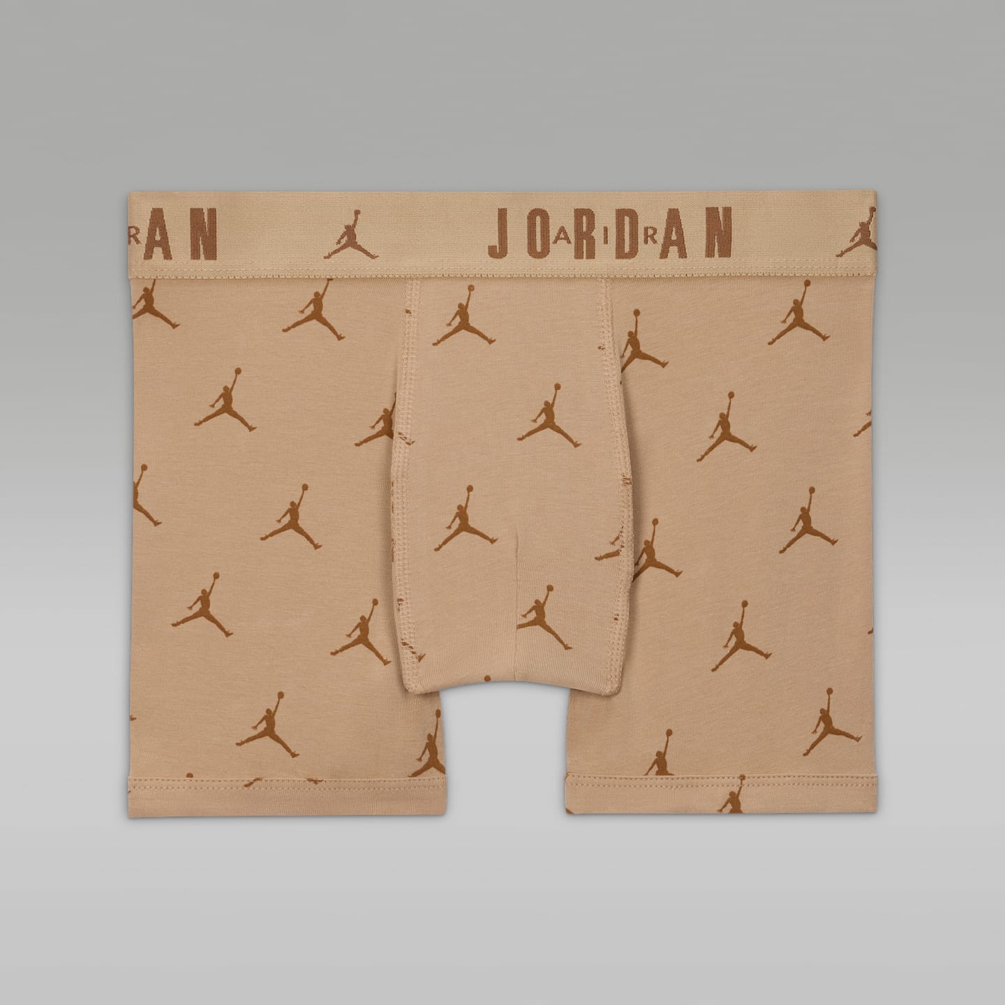 Детские трусы-боксеры Jordan Flight Cotton Essentials, набор из 3 шт, цвет: Натуральный бежевый — фото 4