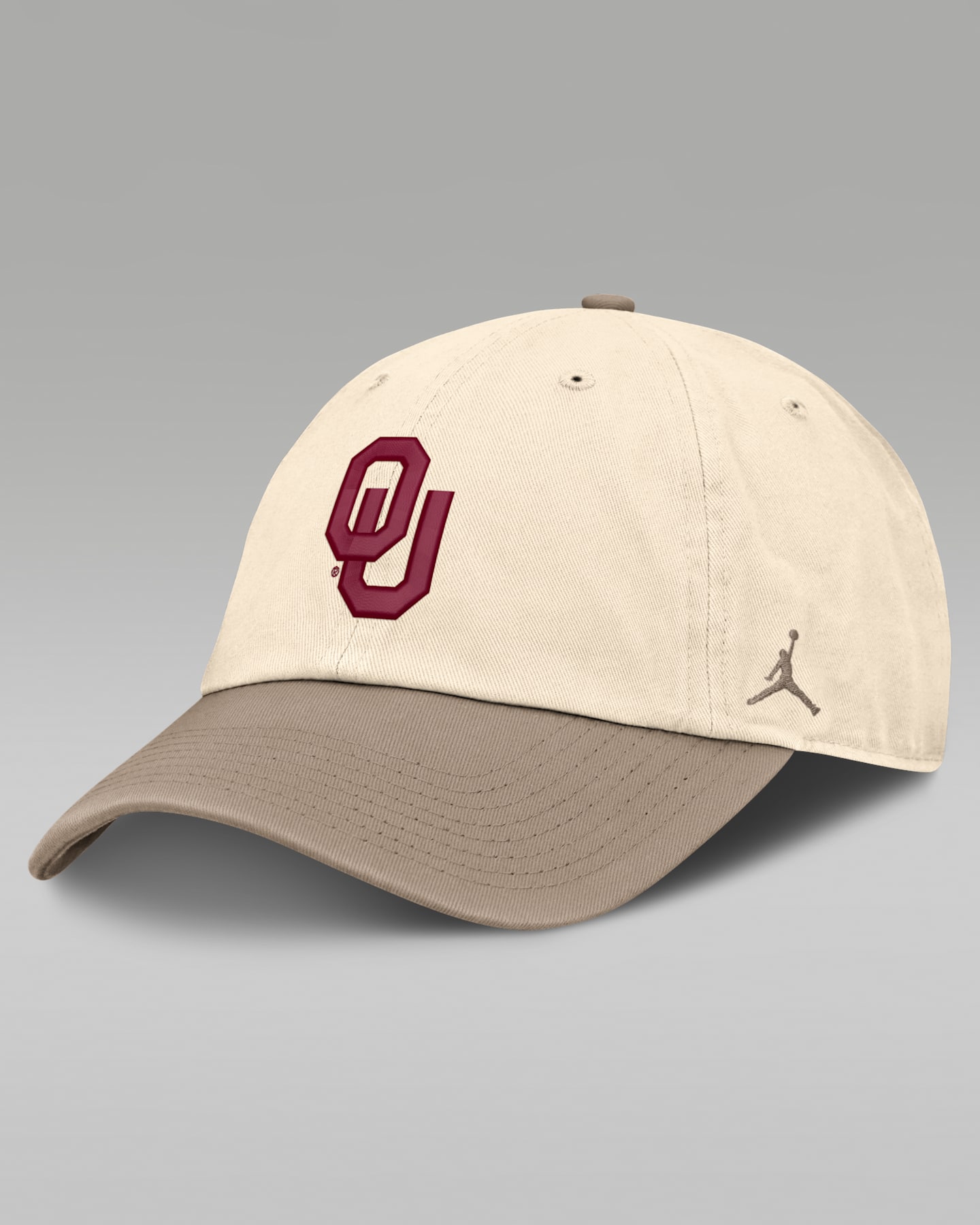 Мужская бейсболка Jordan Brand Oklahoma Natural Club регулируемая, цвет: Натуральный / Хаки — фото 3