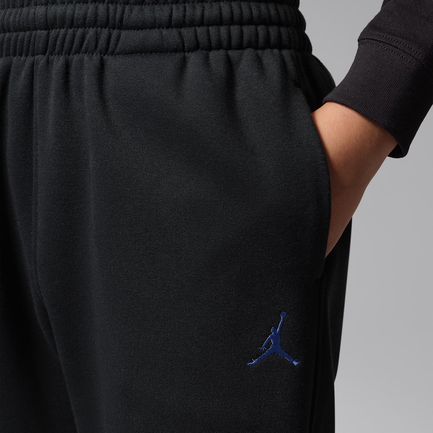 Детские брюки Jordan Space Jam 30 Bugs Fleece, цвет: Чёрный — фото 4