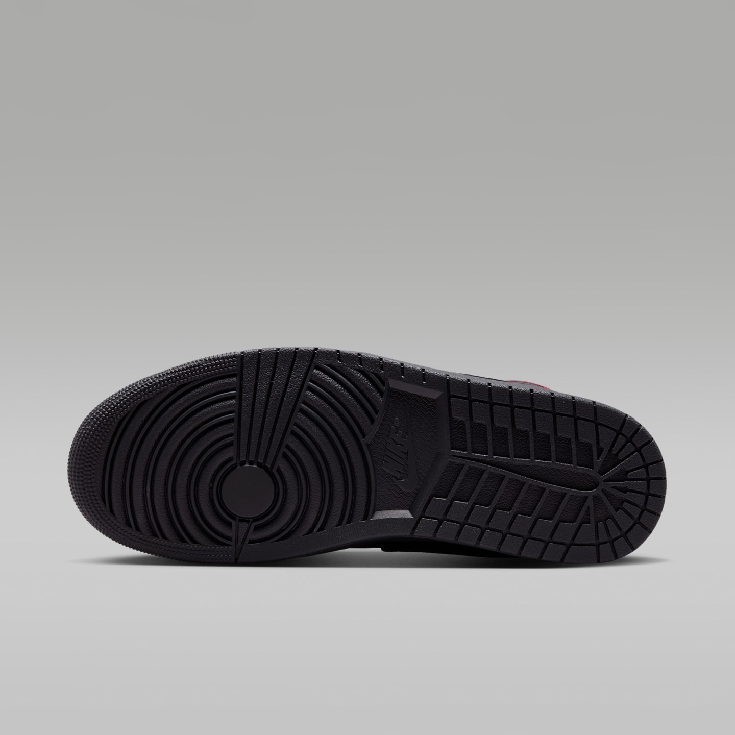 Мужские кроссовки Air Jordan 1 Mid SE, цвет: Чёрный / Красный — фото 2