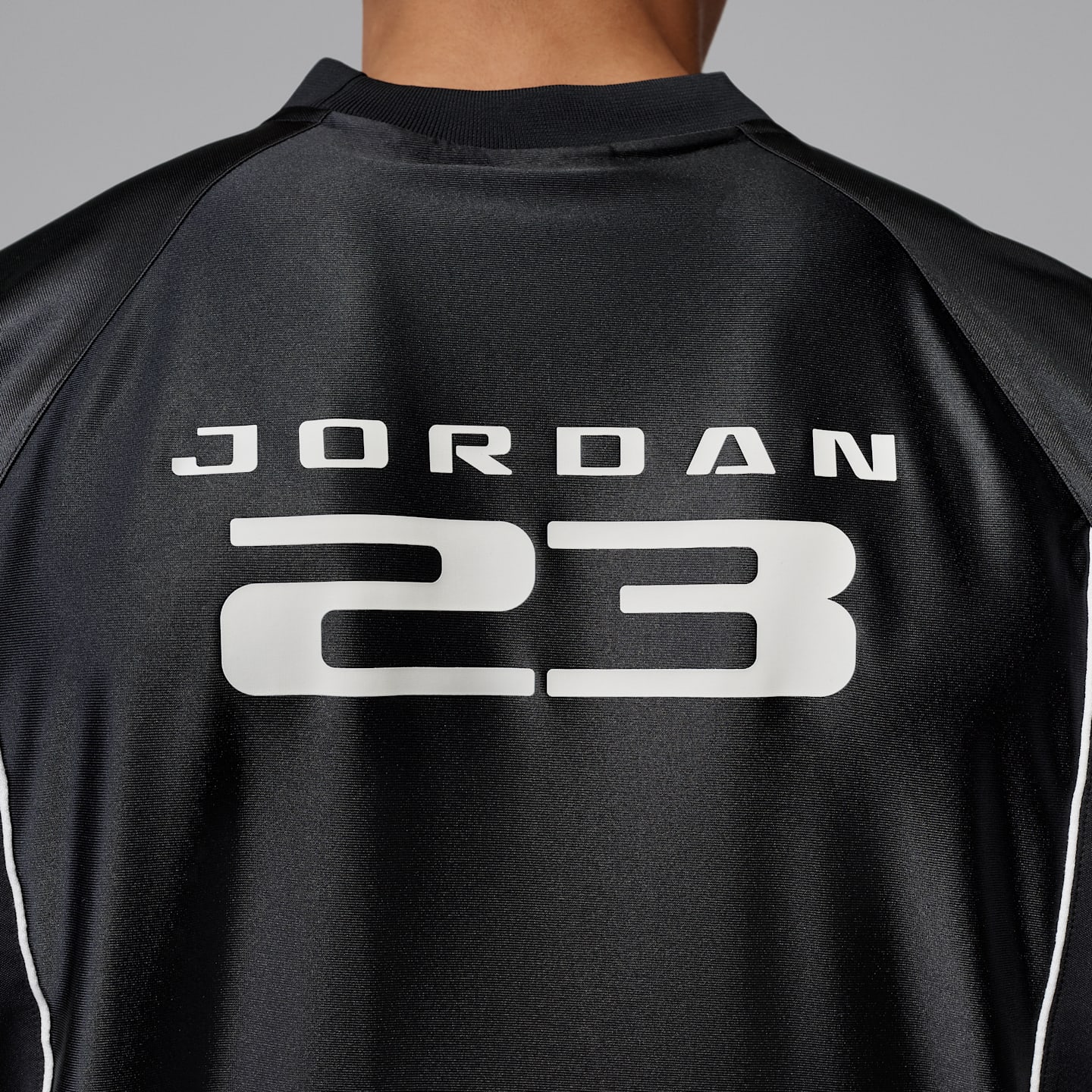 Мужской лонгслив Jordan Brooklyn Goalie, цвет: Чёрный / Белый — фото 5
