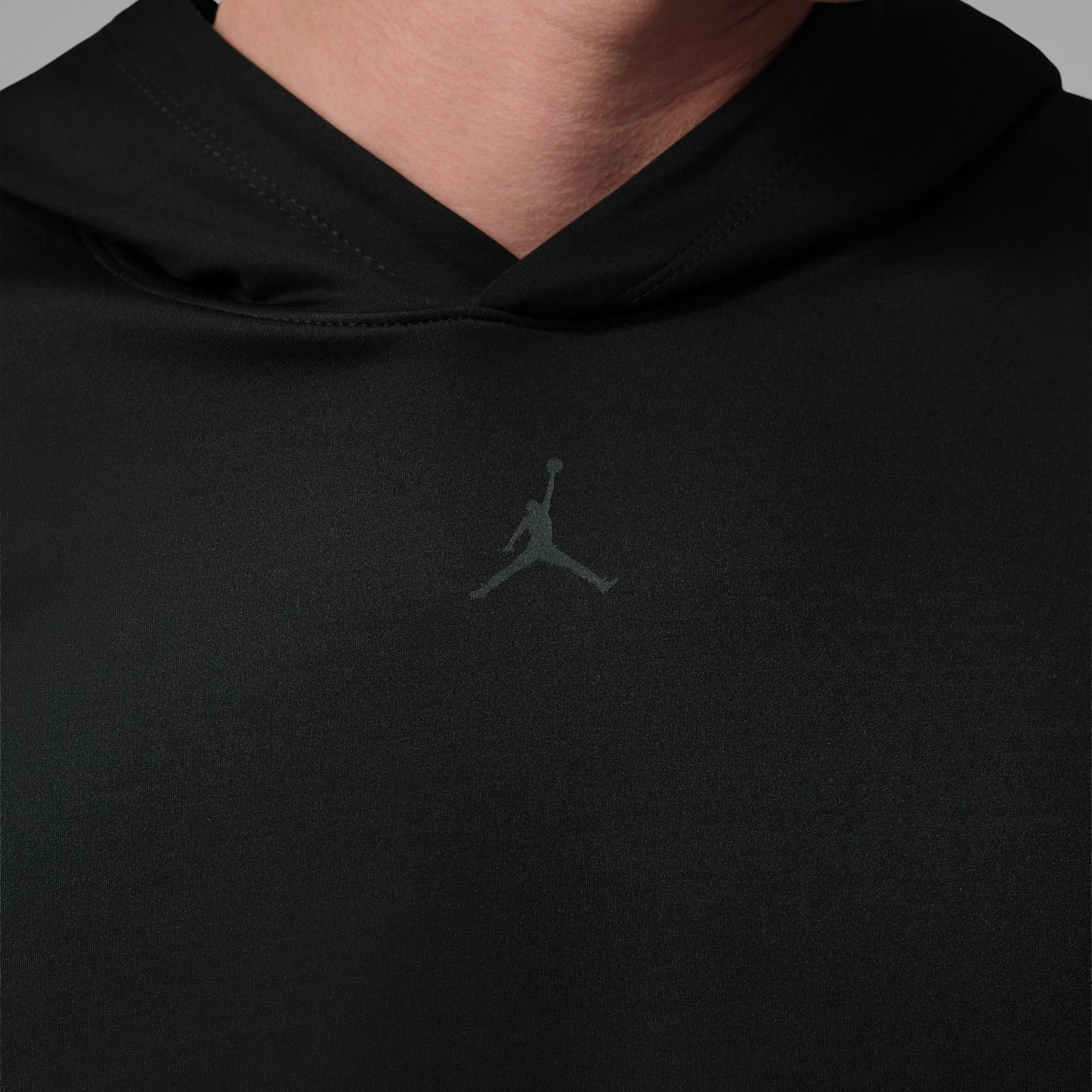 Мужское худи для гольфа Jordan Dri-FIT, цвет: Чёрный / Почти чёрный — фото 4
