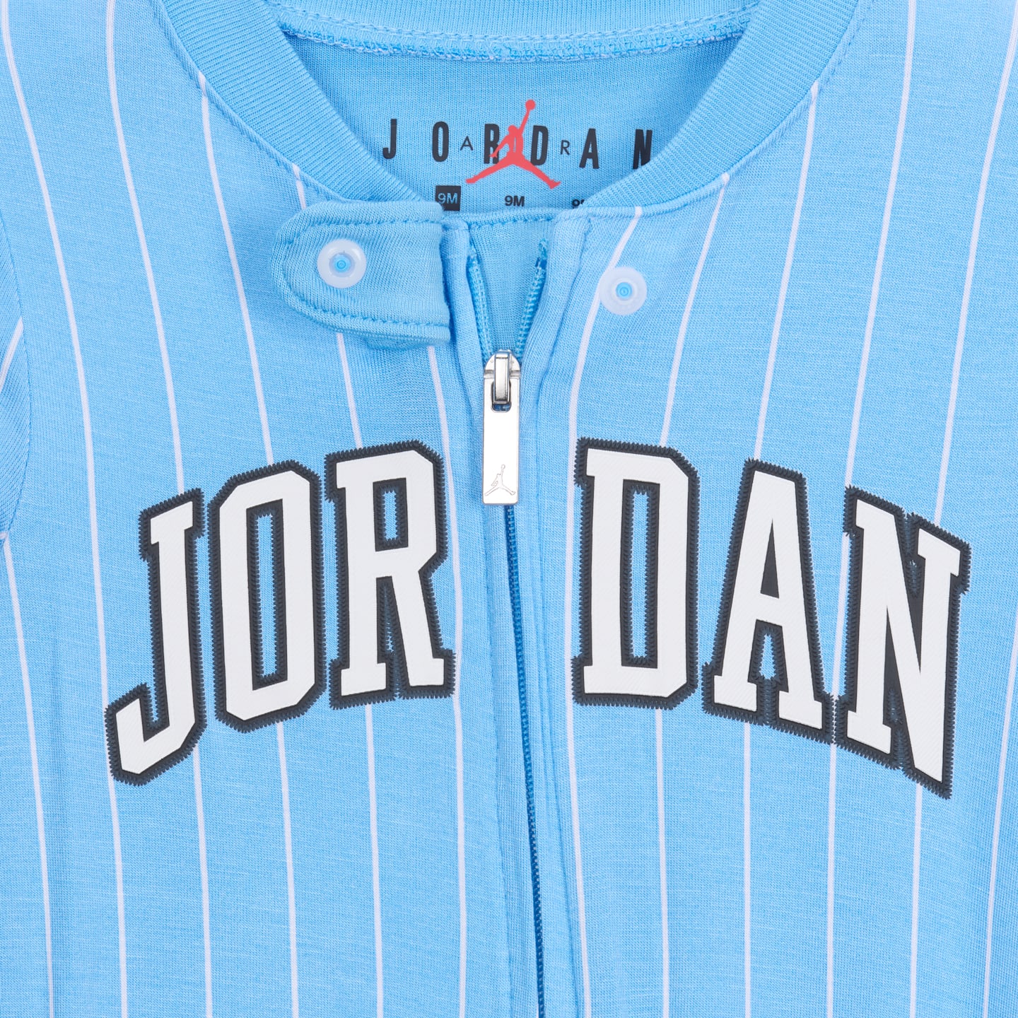 Комбинезон Jordan 23 Jersey Footed Coverall для малышей, цвет: Синий — фото 3