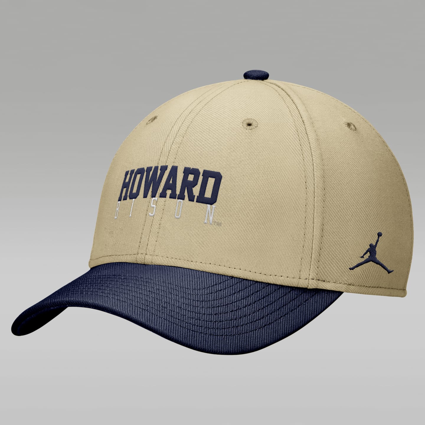 Кепка Jordan Howard University SwooshFlex Dri-FIT, цвет: Бежевый — фото 1