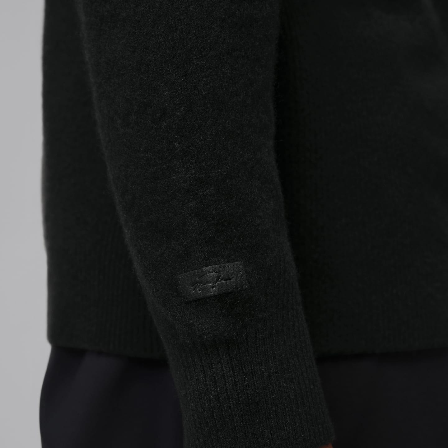 Мужское кашемировое худи для гольфа Jordan Sport, цвет: Чёрный — фото 4