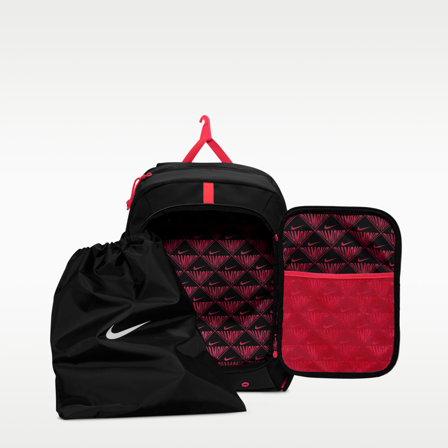 Рюкзак для бейсбольных бит Nike Diamond Select, 31 л, цвет: Чёрный — фото 6