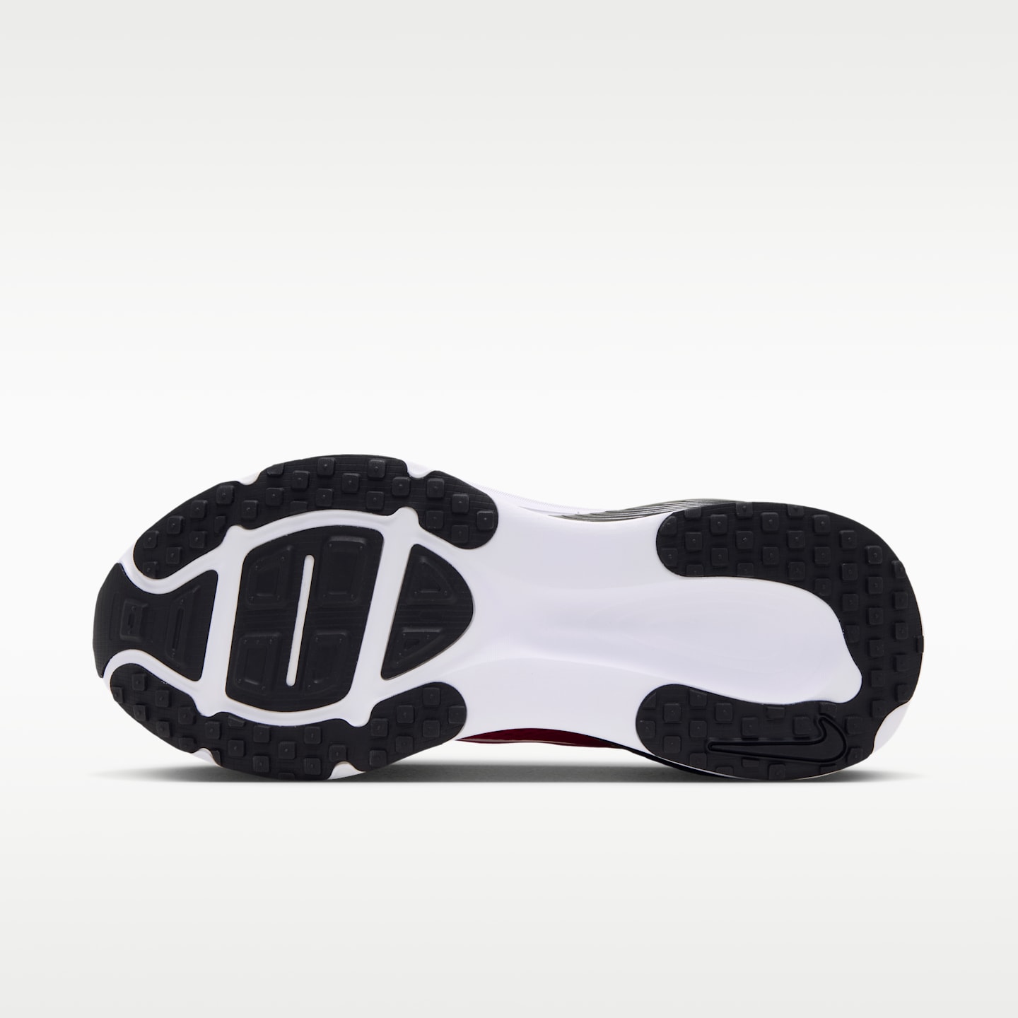 Мужские кроссовки Nike Vomero 18 (Atlanta Falcons) NFL Road Running, цвет: Красный / Чёрный — фото 2