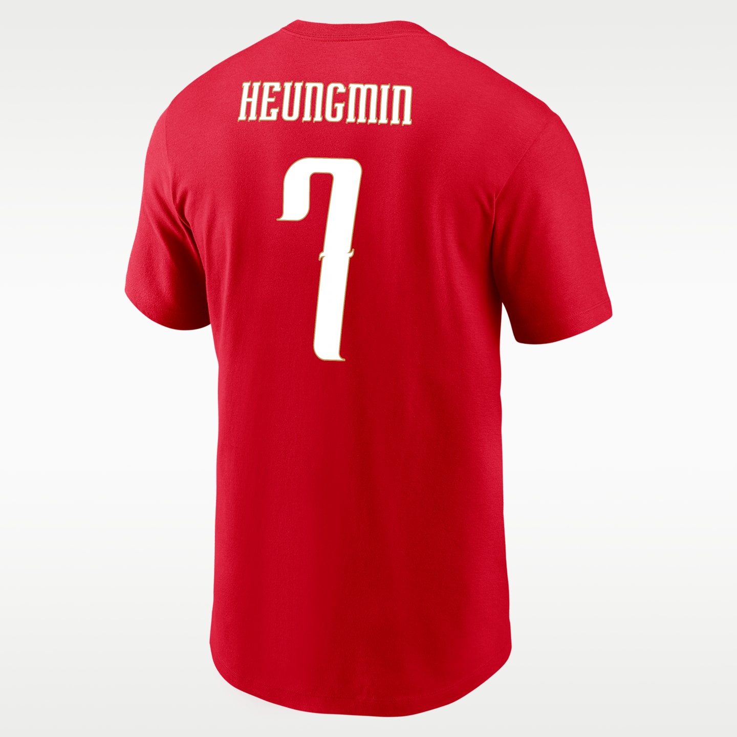 Мужская футбольная футболка Nike Son Heung-min Korea, цвет: Красный — фото 1