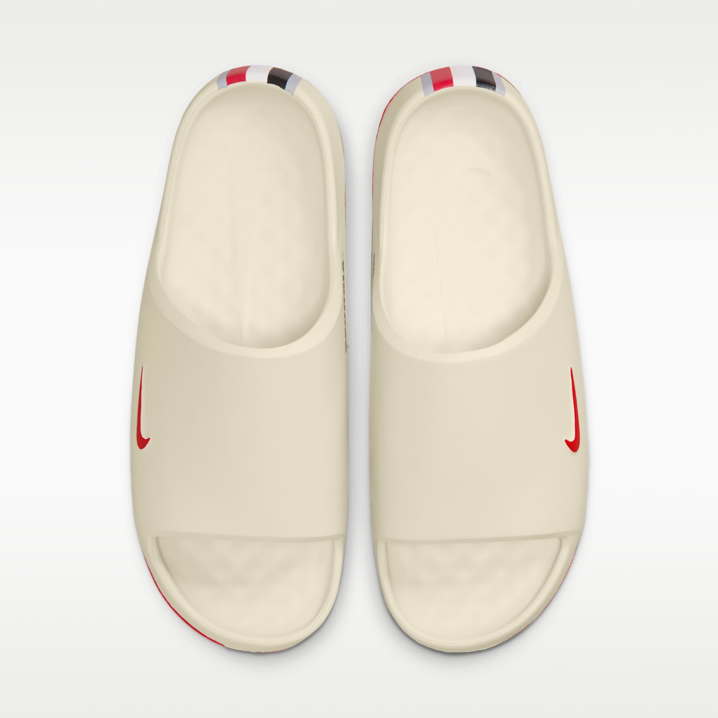 Мужские сандалии Nike Calm (Georgia) College, цвет: Молочный / Красный — фото 5