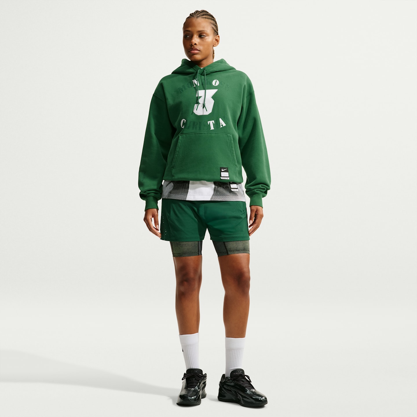 Мужское худи Nike KD x Nocta, цвет: Зелёный — фото 6