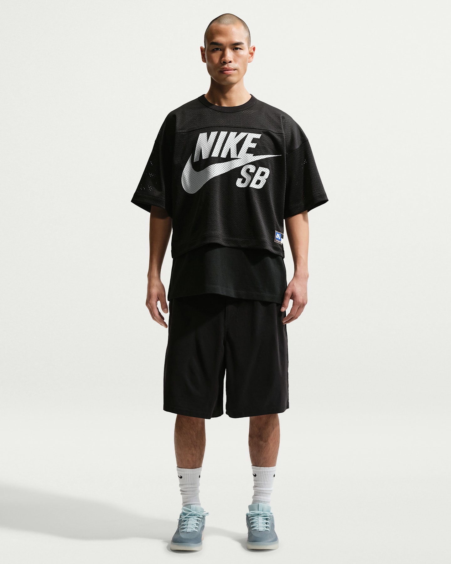 Шорты для скейтбординга Nike SB, цвет: Чёрный / Белый — фото 6