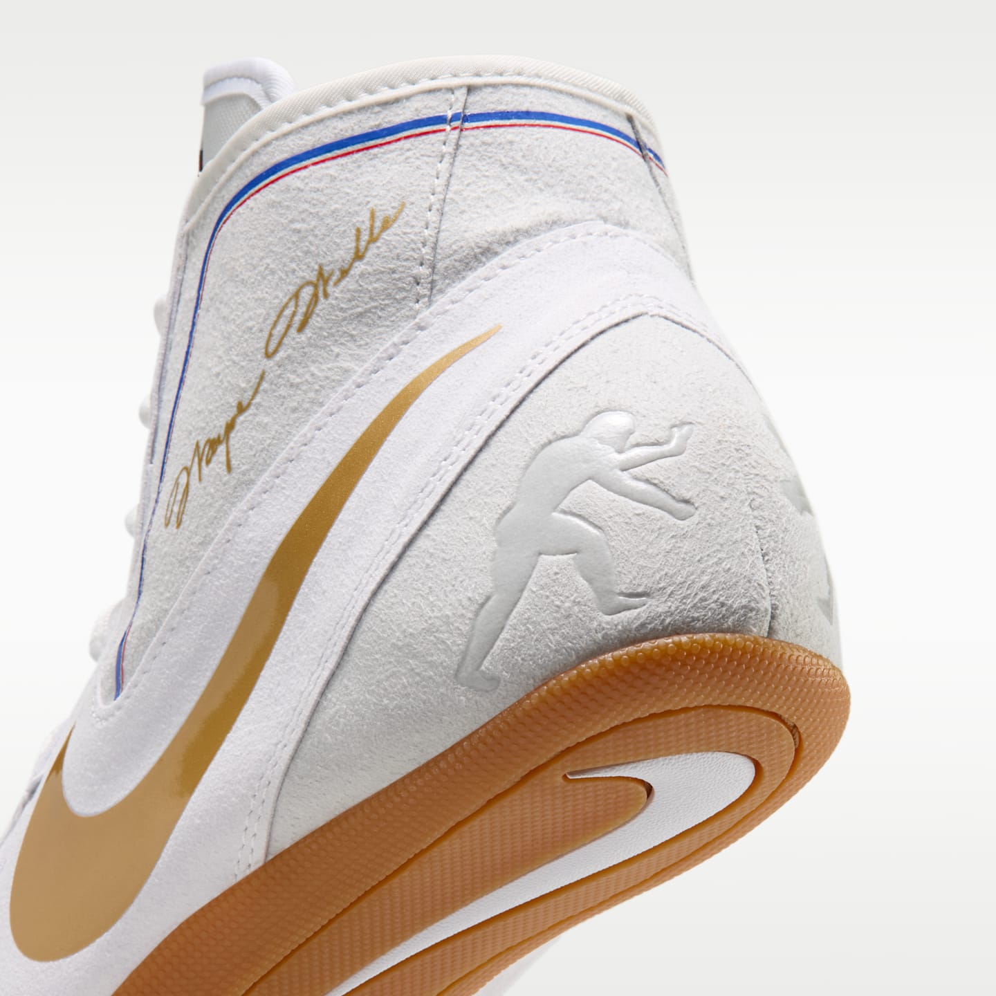 Борцовки Nike Footsweep 2 SE, цвет: Снежный белый / Золотой — фото 8