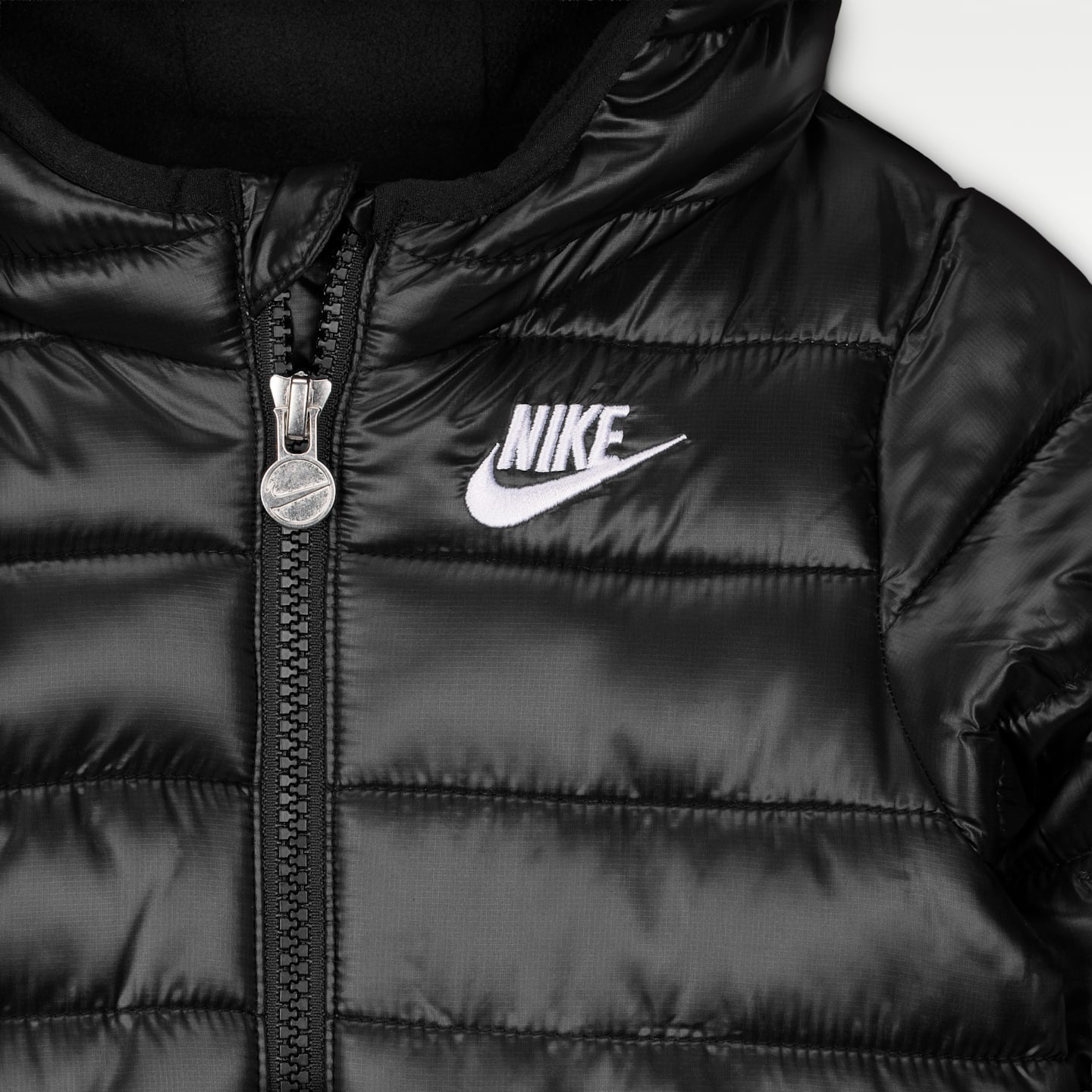 Детский зимний комбинезон Nike Baby Solid, цвет: Чёрный — фото 3