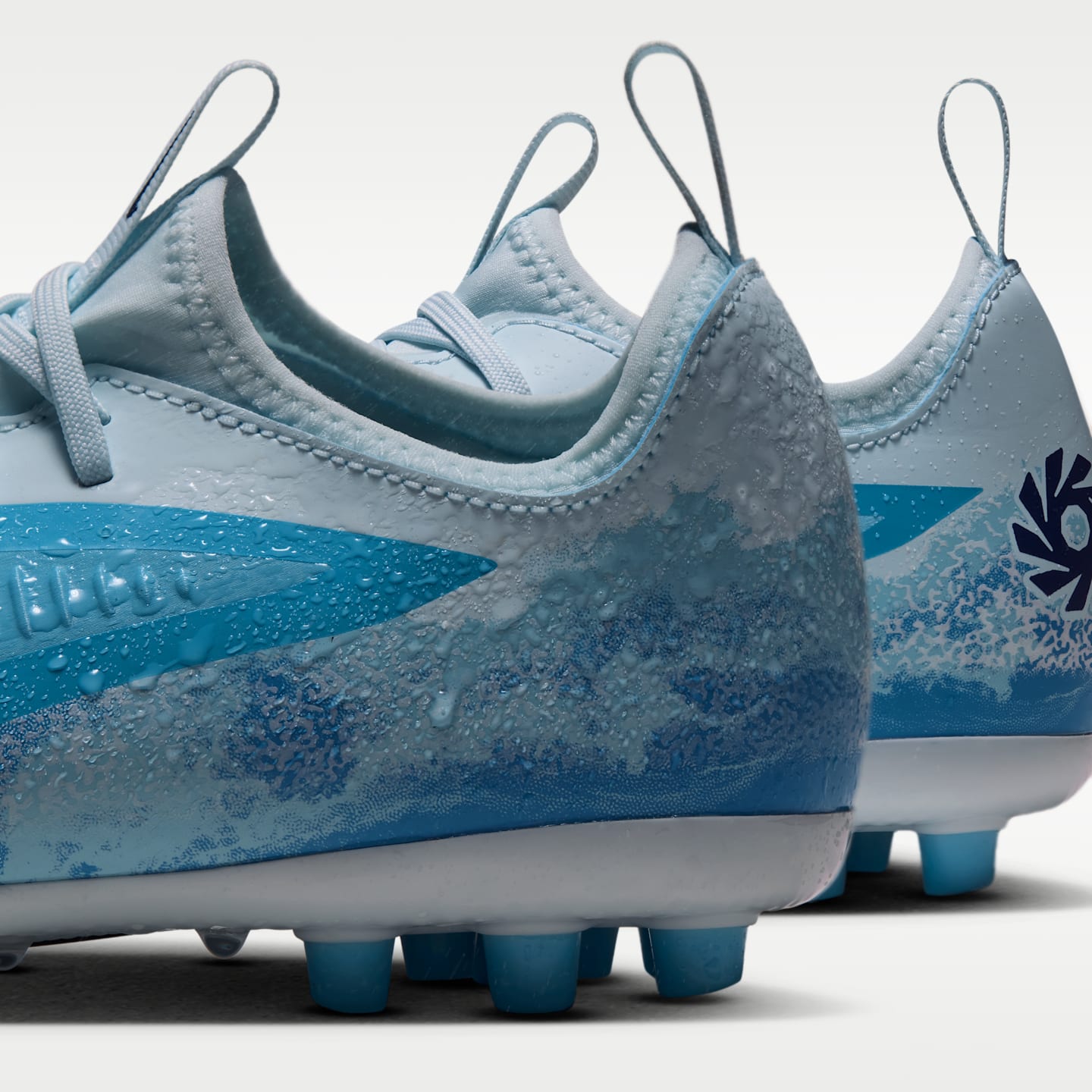 Детские кроссовки Nike Jr. Phantom 6 Low Academy Turf Soccer, цвет: Синий — фото 10