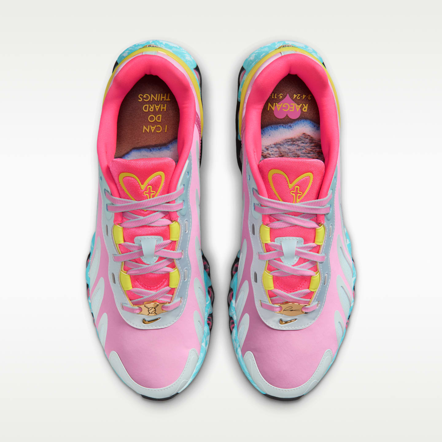 Женские кроссовки Nike Air Max Dn8 x Doernbecher Freestyle "Reagan" Shoes, цвет: Разноцветный — фото 4