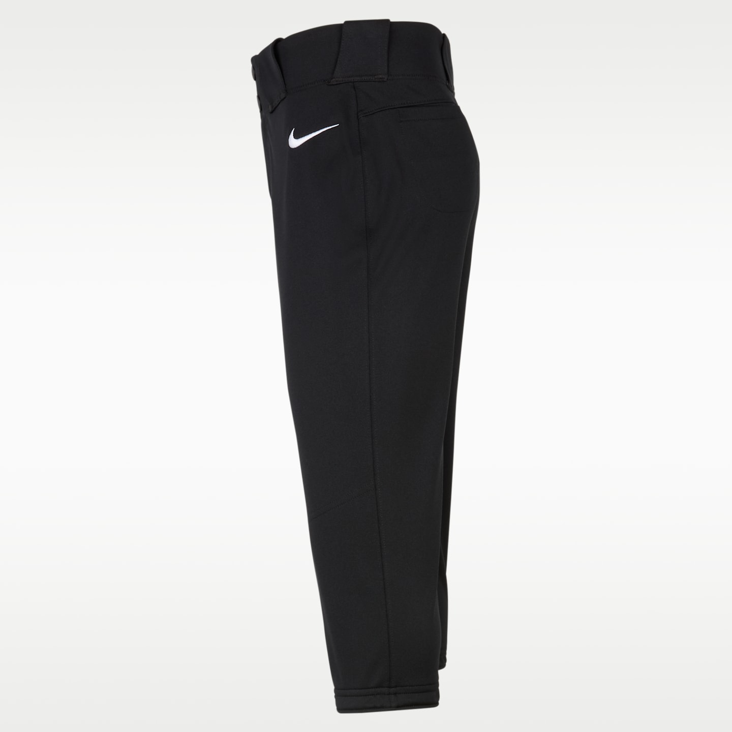 Детские брюки для софтбола Nike Vapor Select 2 для девочек, цвет: Чёрный / Белый — фото 3