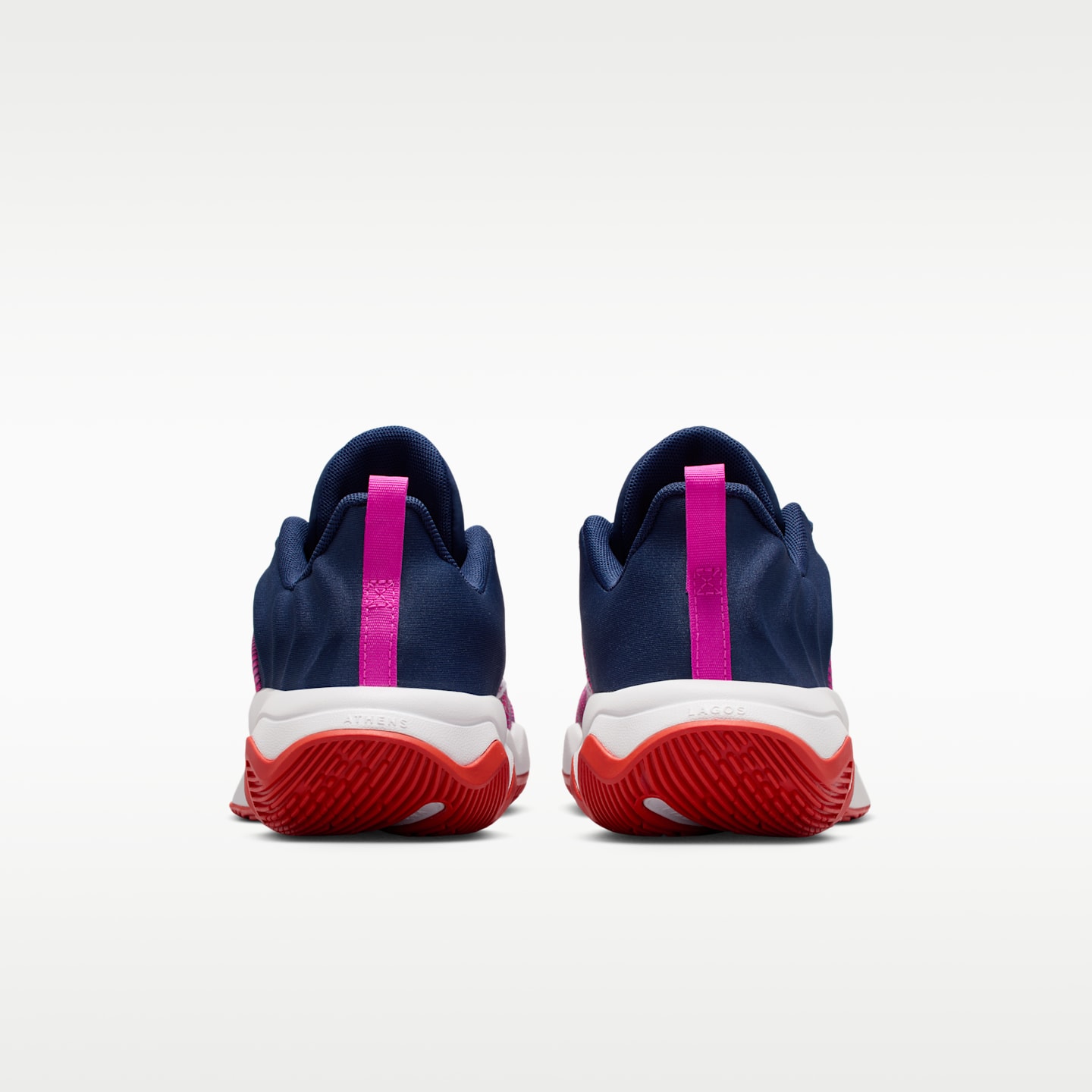Детские кроссовки Nike Giannis Immortality 4 SE Basketball, цвет: Красный / Розовый — фото 6