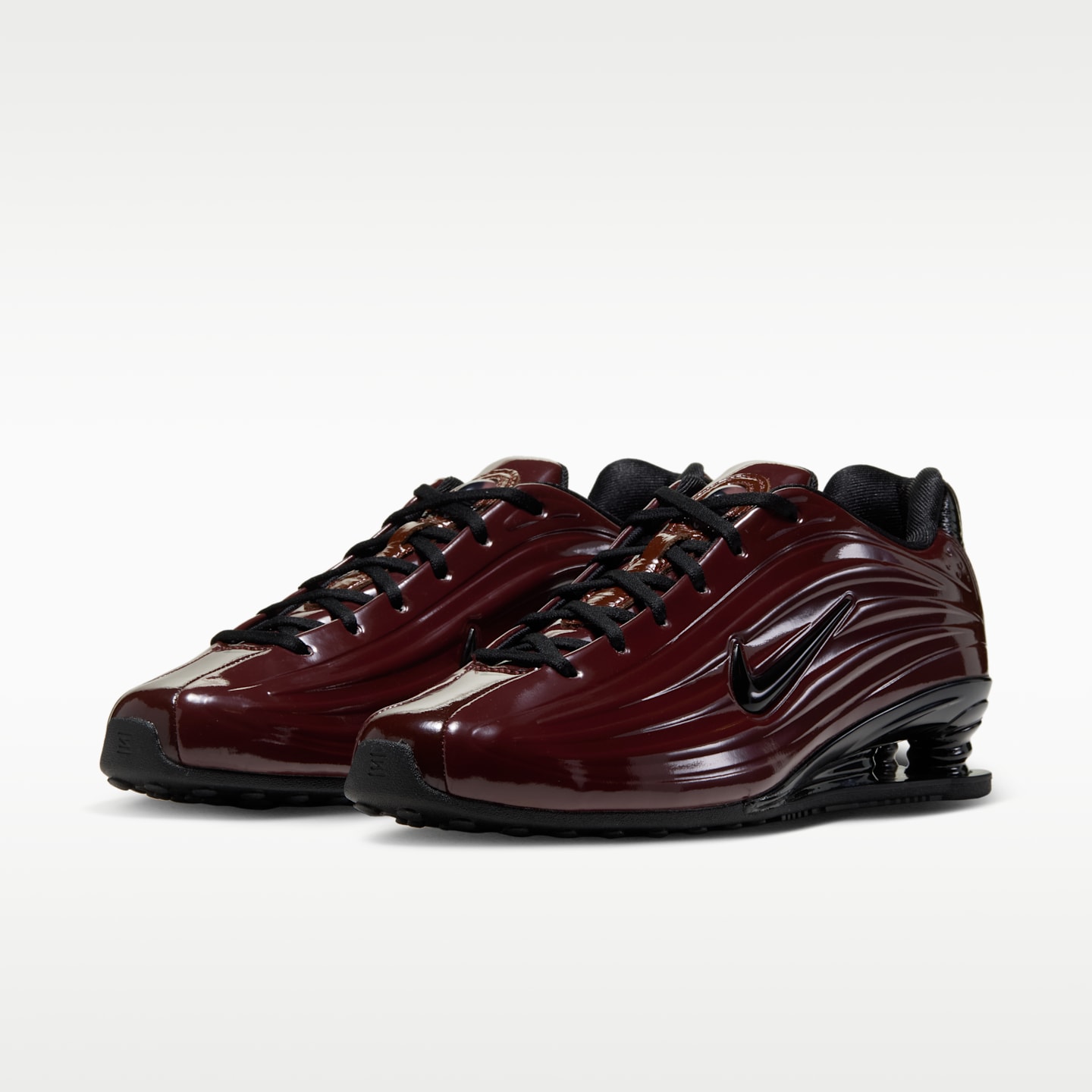 Женские кроссовки Nike Shox Z Patent Leather, цвет: Чёрный — фото 5