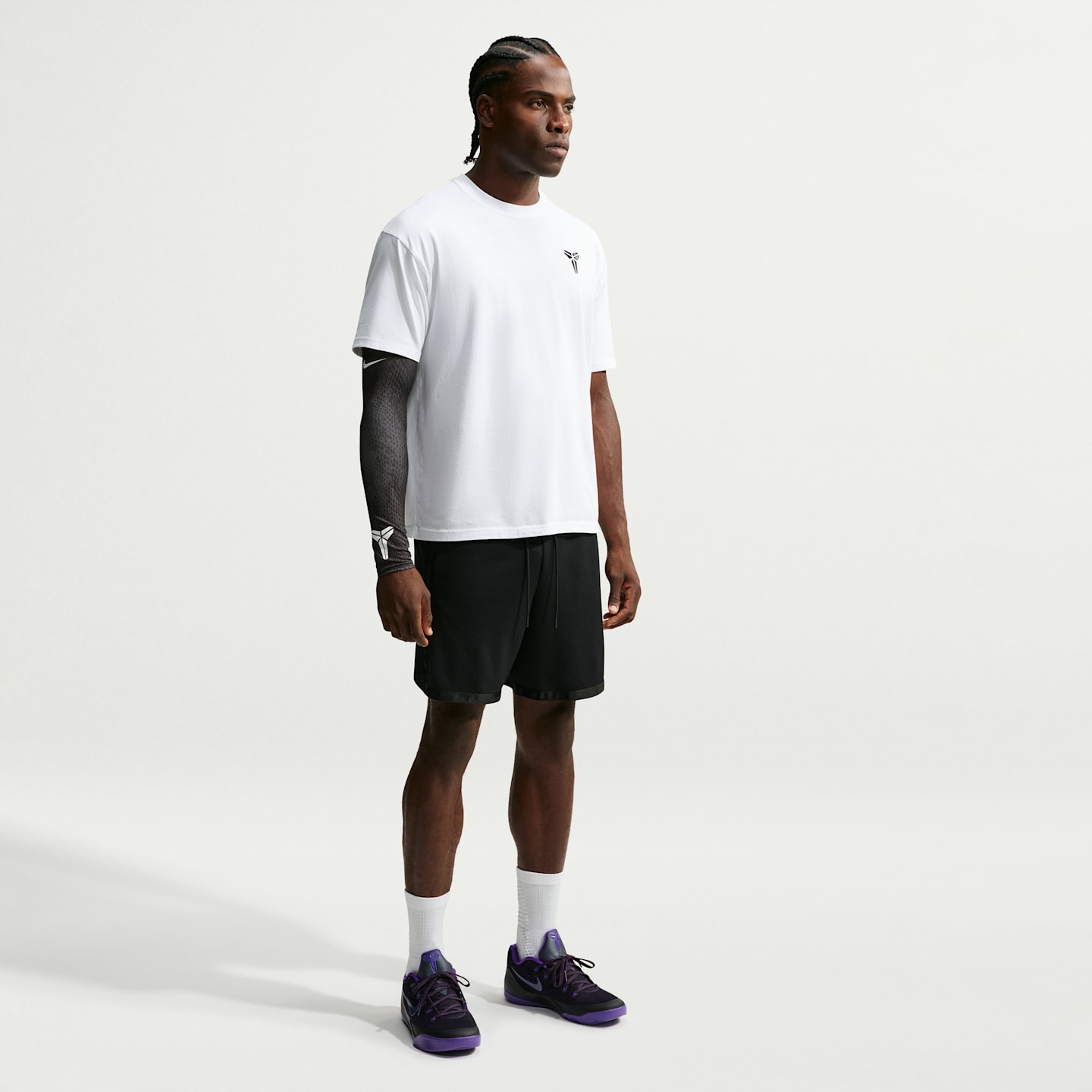Kobe Bryant Nike Dri-FIT Sleeve, цвет: Чёрный — фото 2
