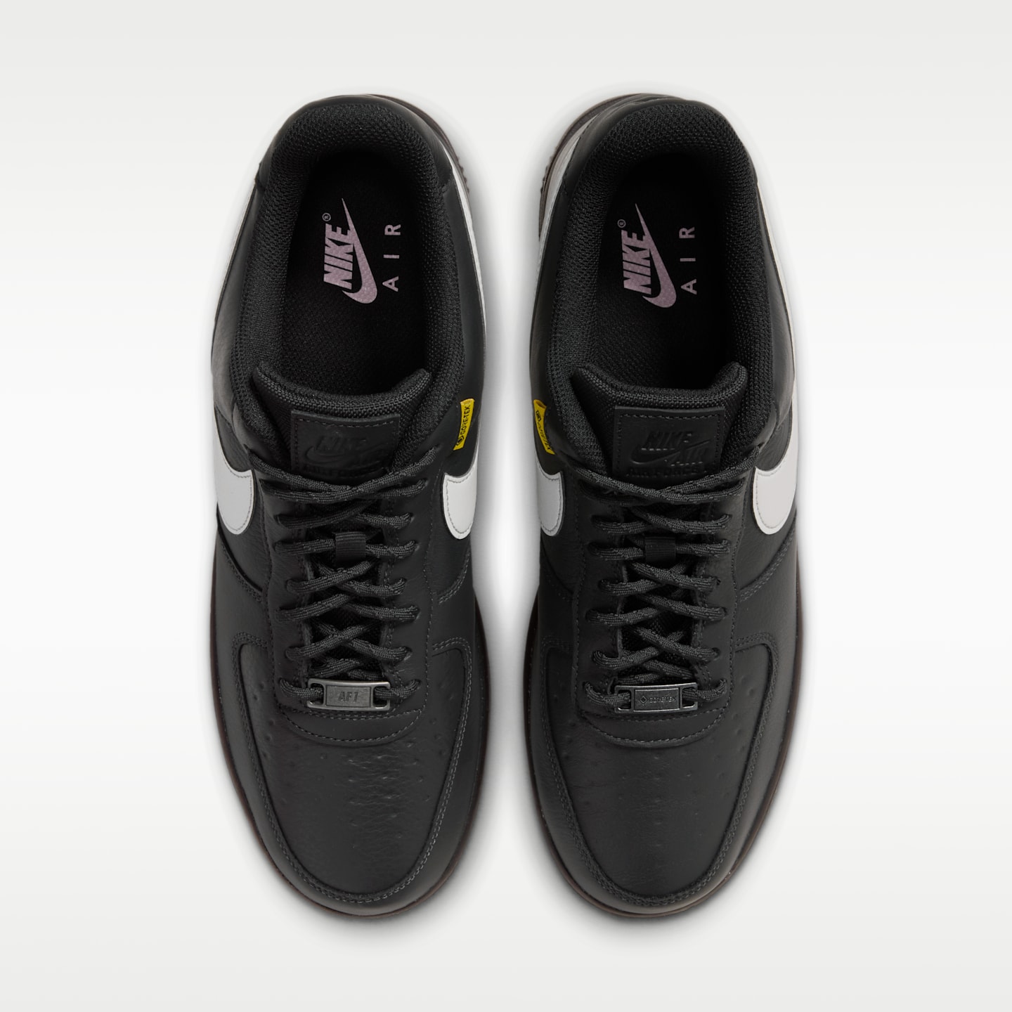 Мужские кроссовки Nike Air Force 1 GORE-TEX Vibram, цвет: Чёрный сосновый / Чёрный — фото 4