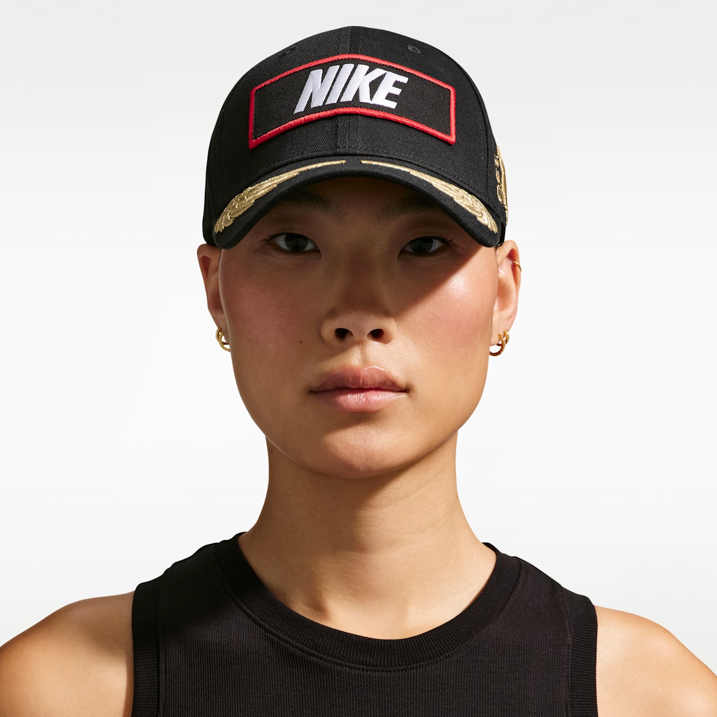 Кепка Nike Club Racing структурированная, цвет: Чёрный — фото 1