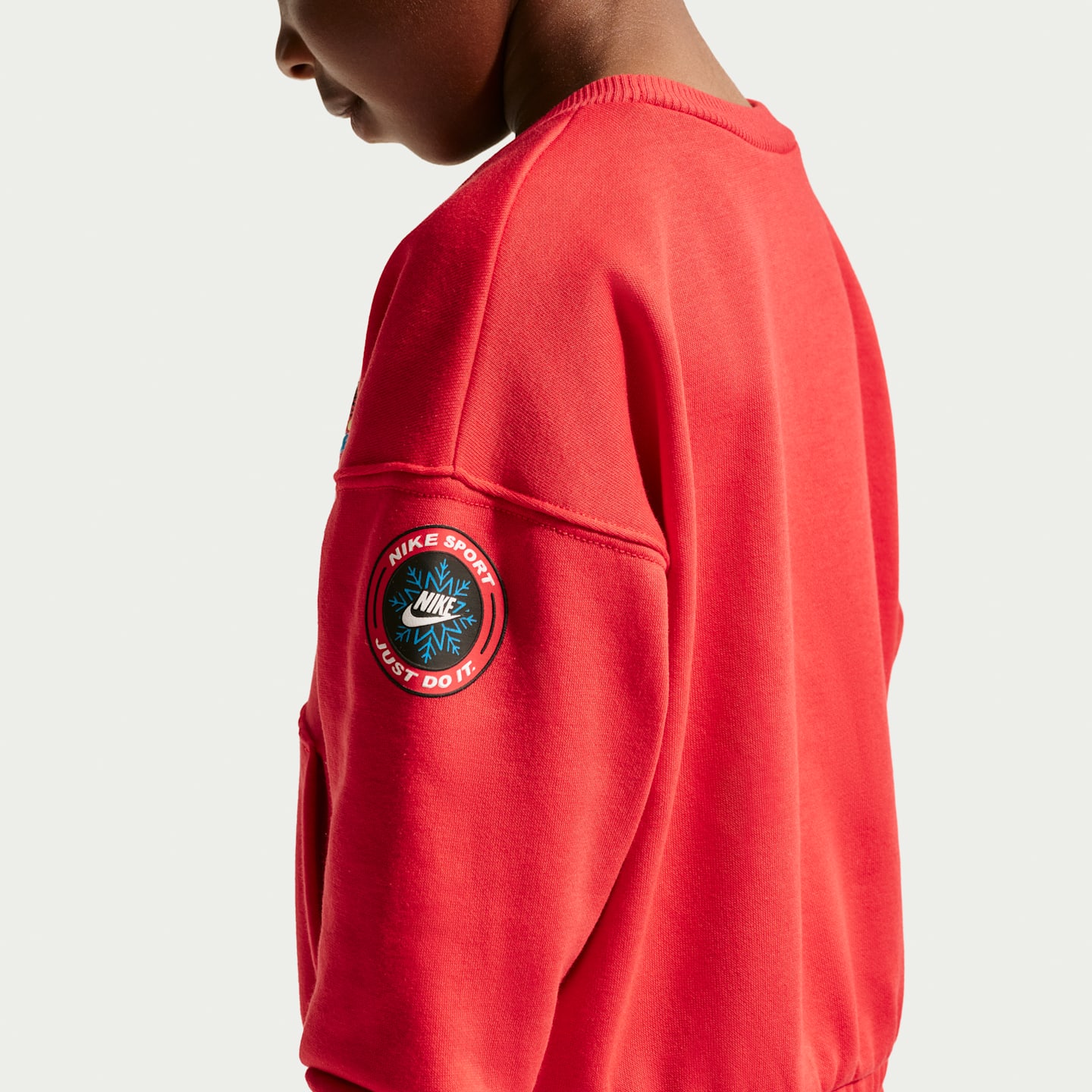 Комплект для малышей Nike Sportswear Snow Motion из 2 предметов со свитшотом, цвет: Чёрный — фото 3