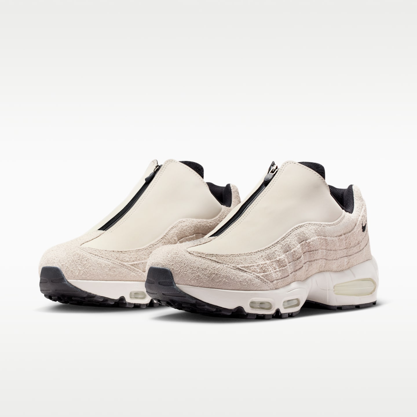 Мужские кроссовки Nike Air Max 95 Big Bubble, цвет: Малиновый / Серый — фото 5