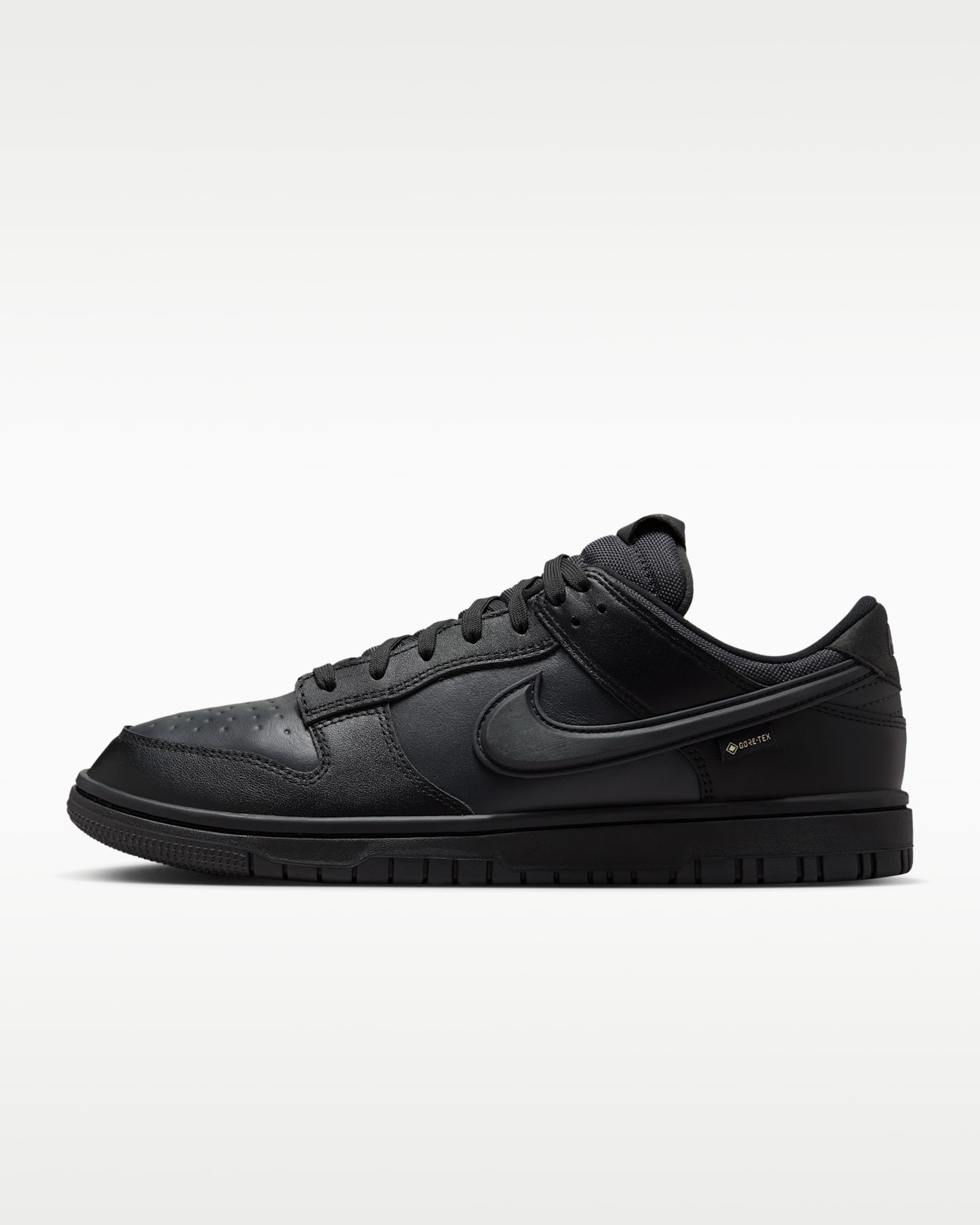 Мужские кроссовки Nike Dunk Low GORE-TEX, цвет: Чёрный / Антрацитовый — фото 10