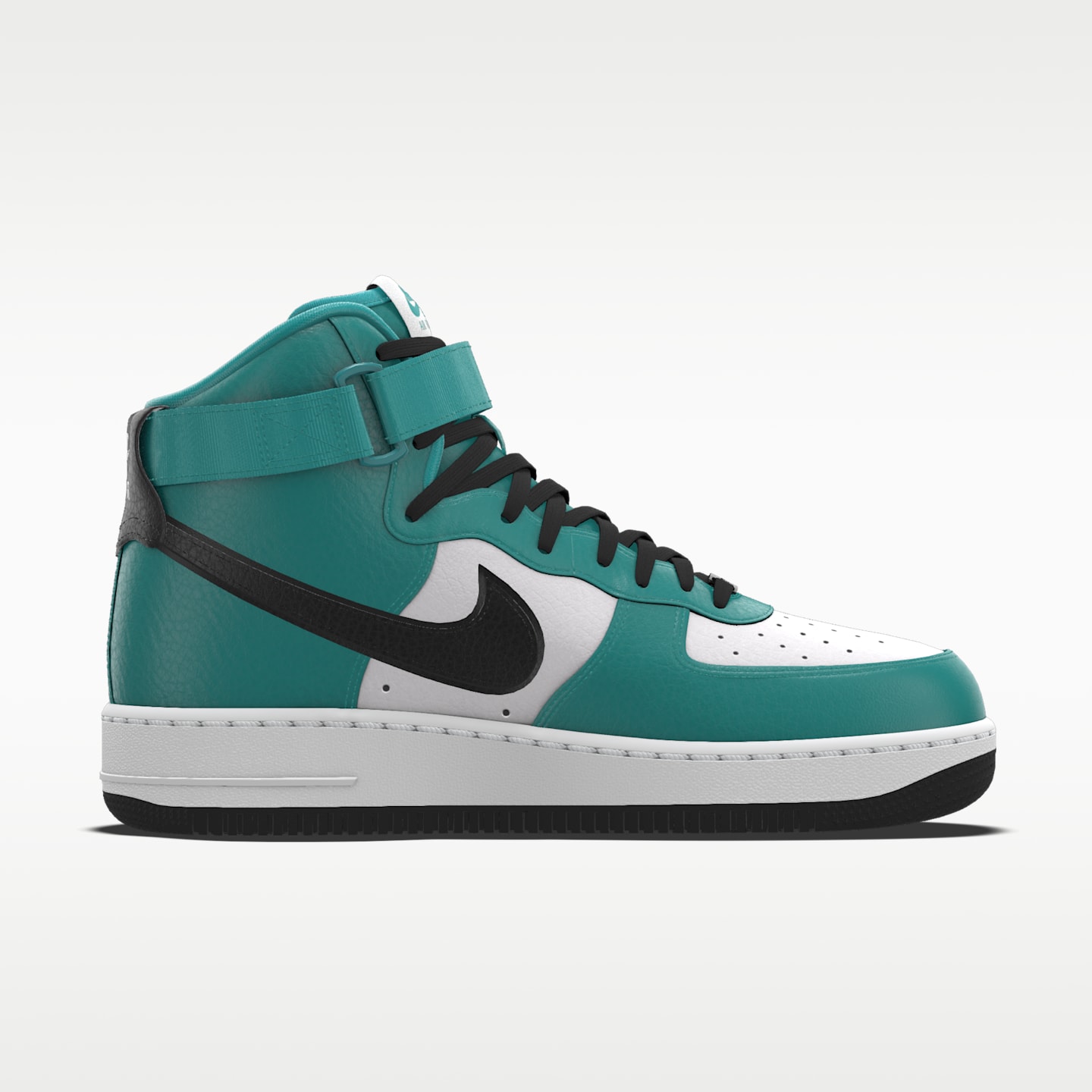 Мужские кроссовки Nike Air Force 1 High By You Custom, цвет: Разноцветный — фото 3