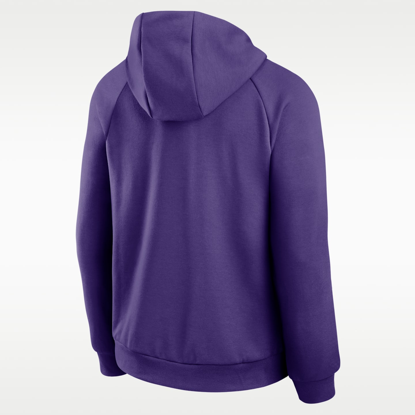 Мужское худи Nike Dri-FIT College LSU Courtside, цвет: Фиолетовый / Золотой — фото 2
