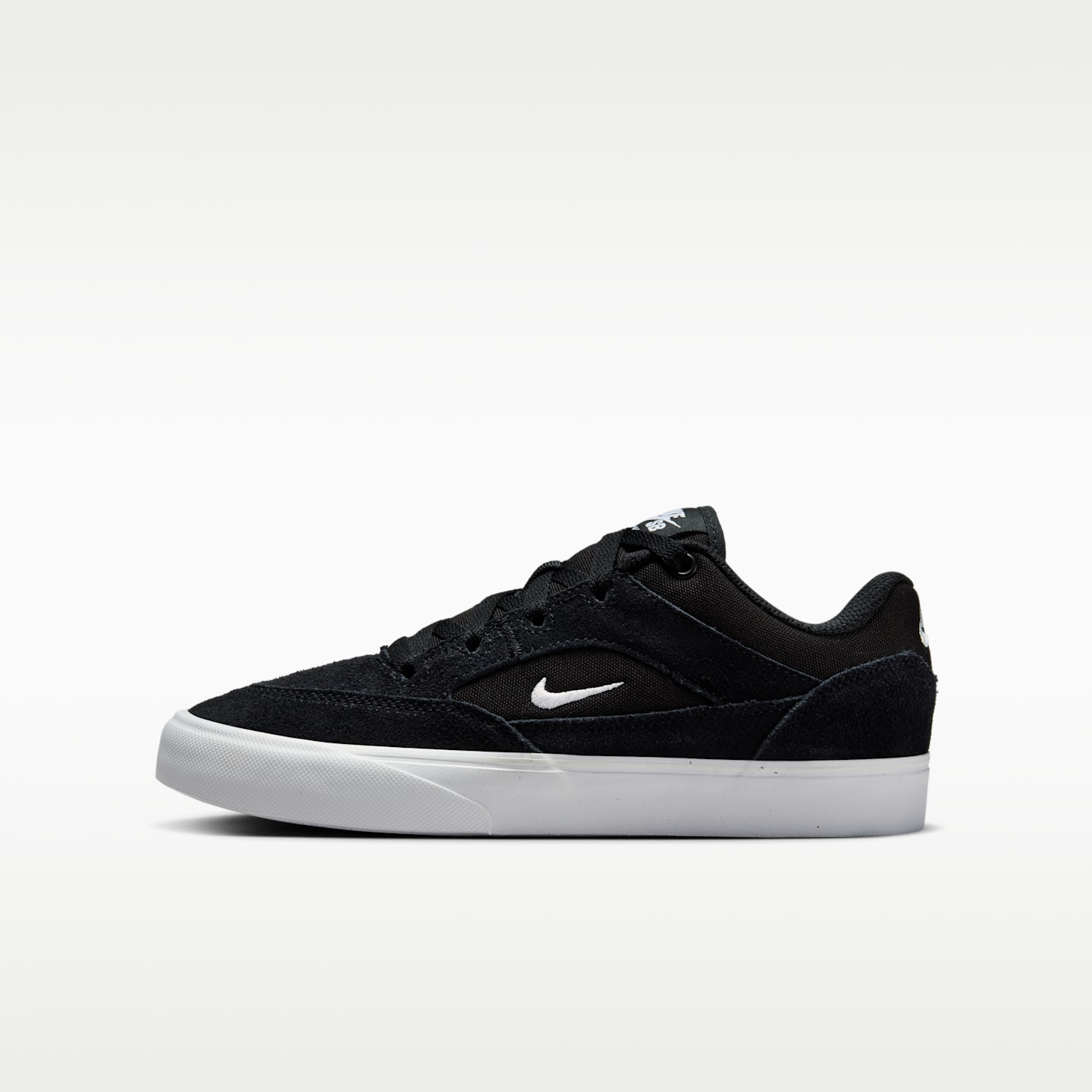 Детские кроссовки Nike SB Malor Skate, цвет: Чёрный / Белый — фото 1