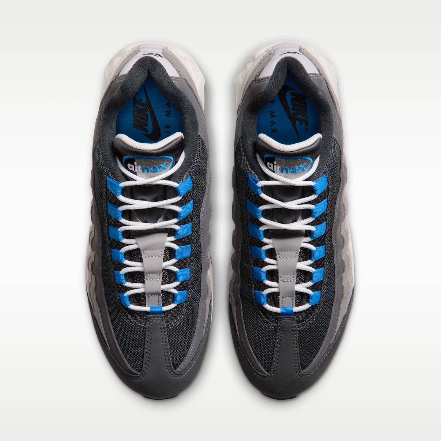Мужские кроссовки Nike Air Max 95 Big Bubble, цвет: Антрацитовый / Графитовый, вариант 1 — фото 4
