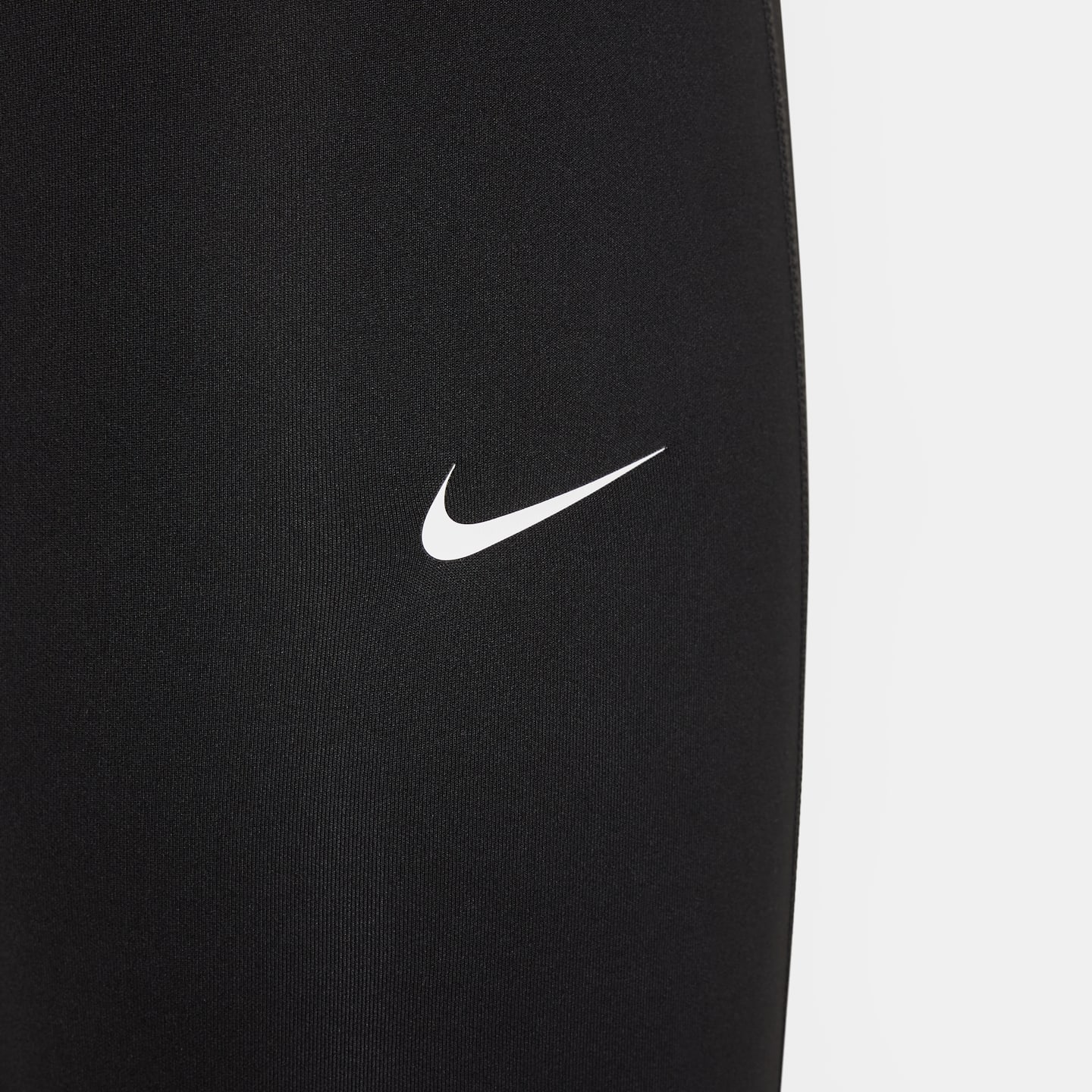 Леггинсы Nike Pro Dri-FIT для девочек, цвет: Чёрный / Белый — фото 4