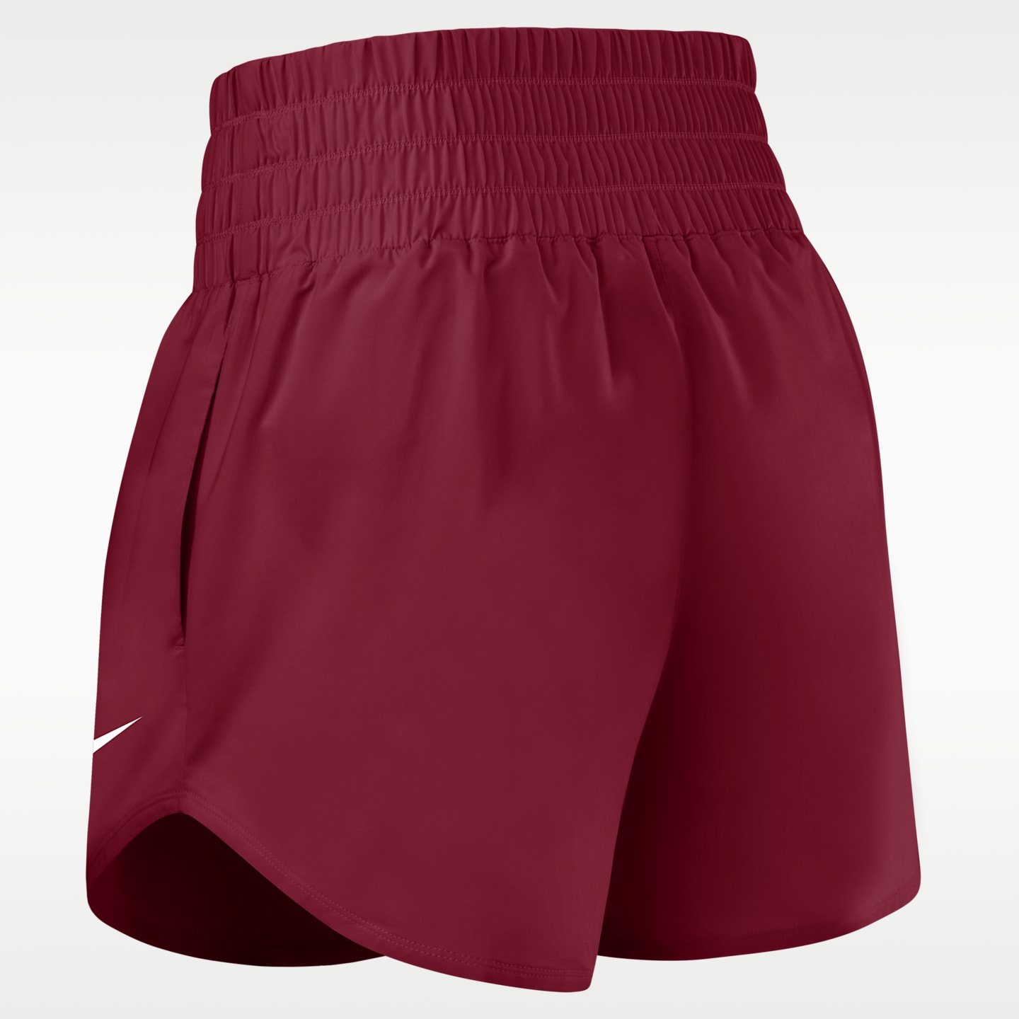 Женские шорты Nike Alabama Primary Logo One Dri-FIT College, цвет: Малиновый — фото 2