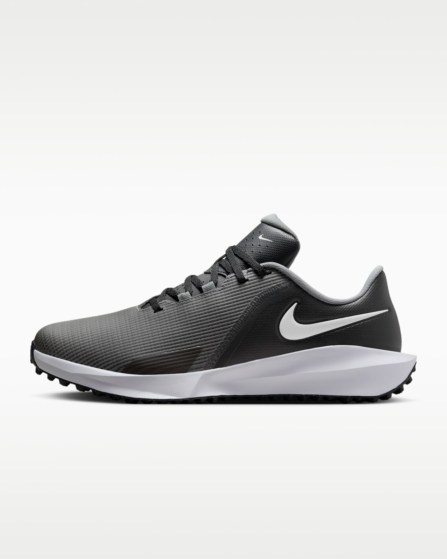 Женские кроссовки Nike Infinity G NN Golf Shoes (Wide), цвет: Чёрный / Дымчатый серый — фото 9