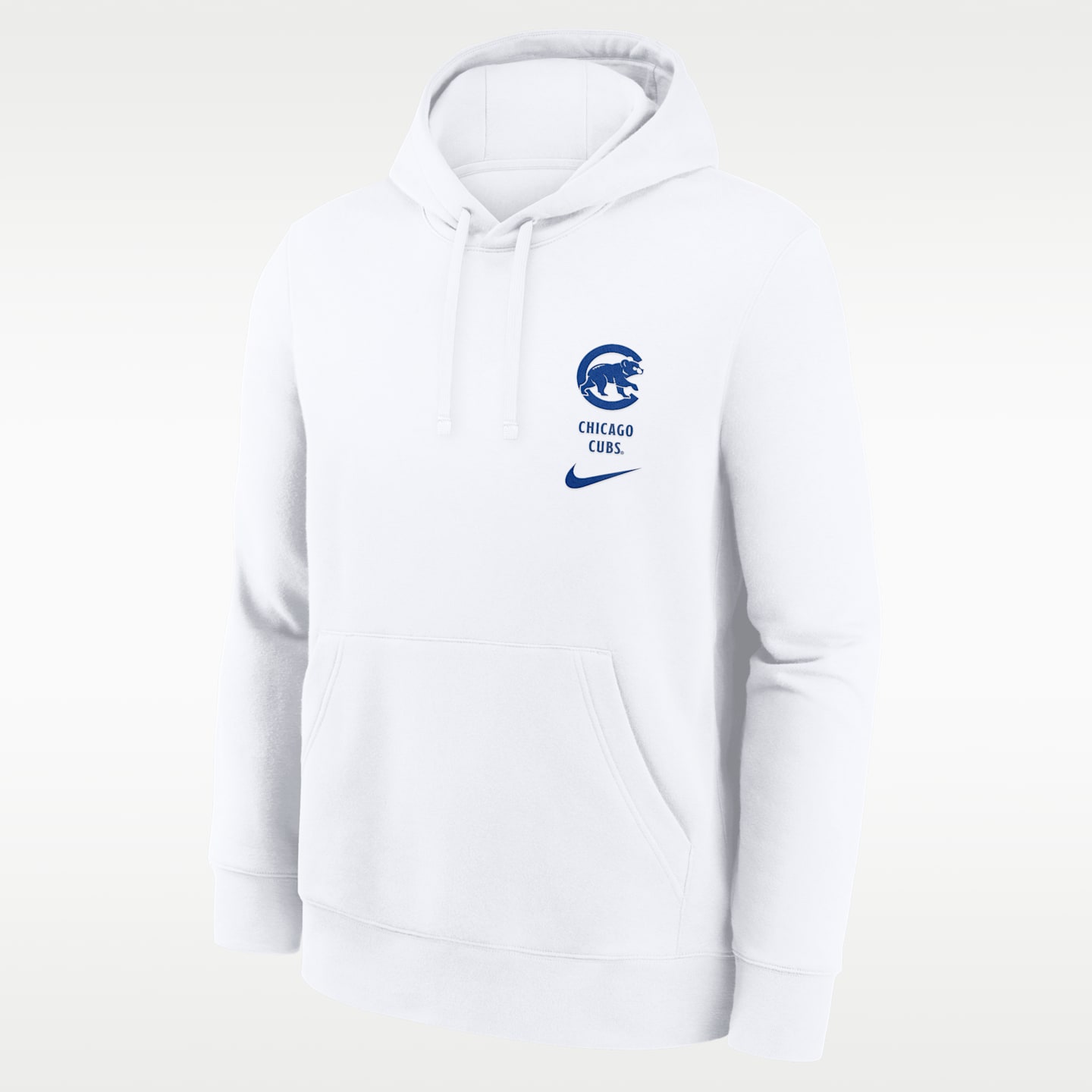Мужское худи Nike Chicago Cubs Minimal Club MLB, цвет: Белый