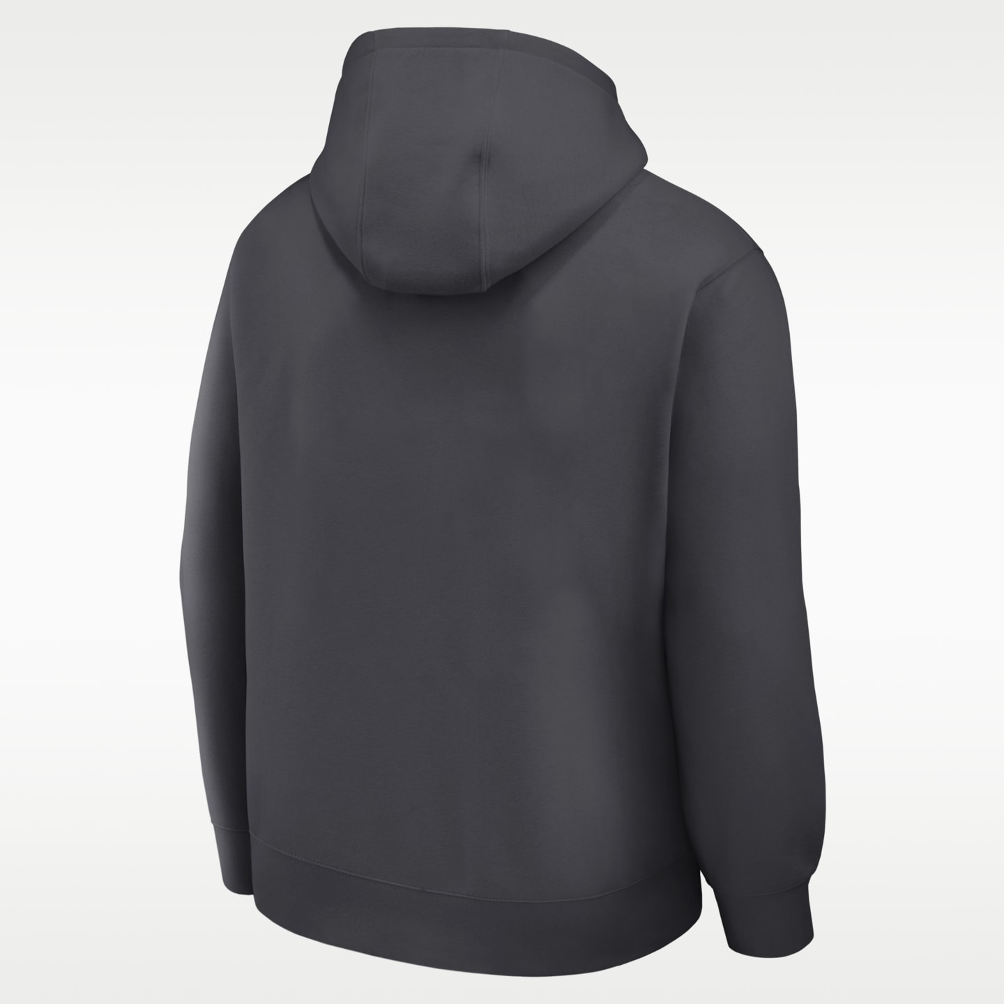 Мужское худи Nike Texas Washed Club College Pullover, цвет: Антрацитовый — фото 2